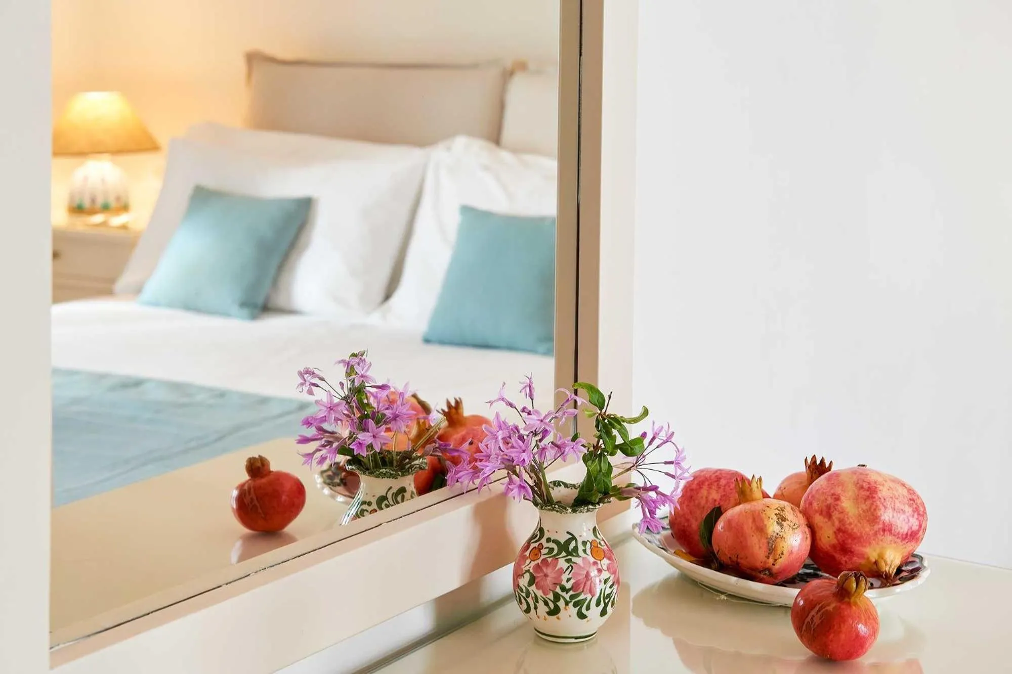 Decorative detail, Bed in Perigiali