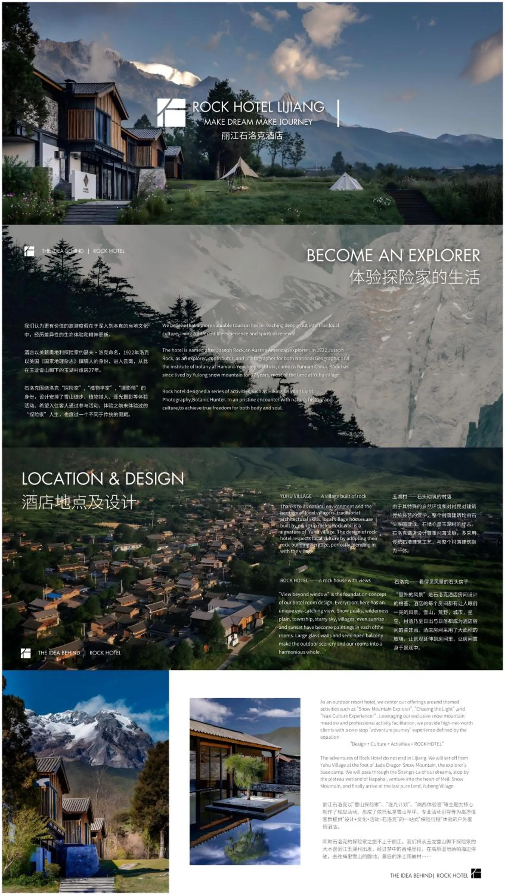 Off site in The Rock Hotel