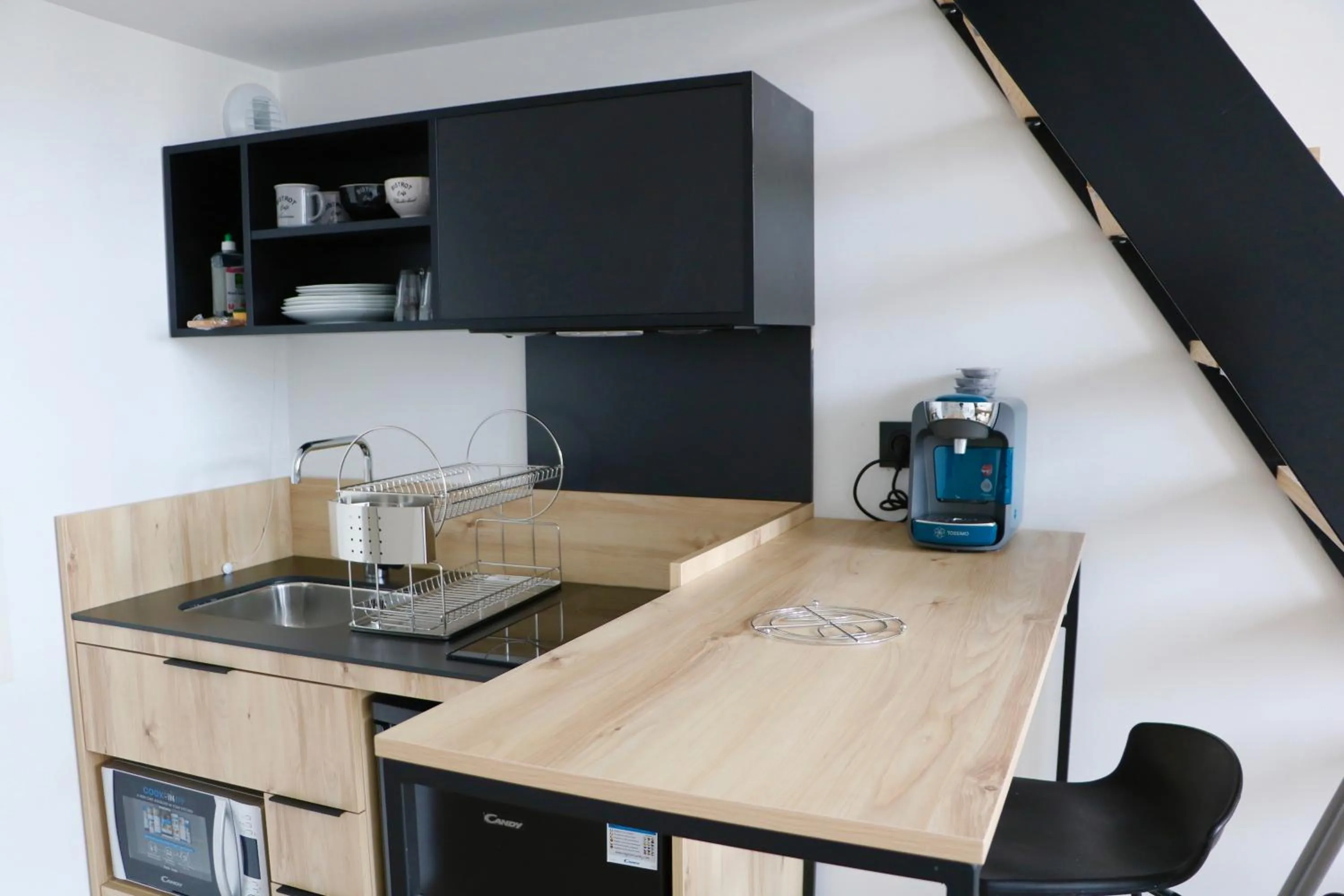 Kitchen or kitchenette in ECLA Paris Massy Palaiseau