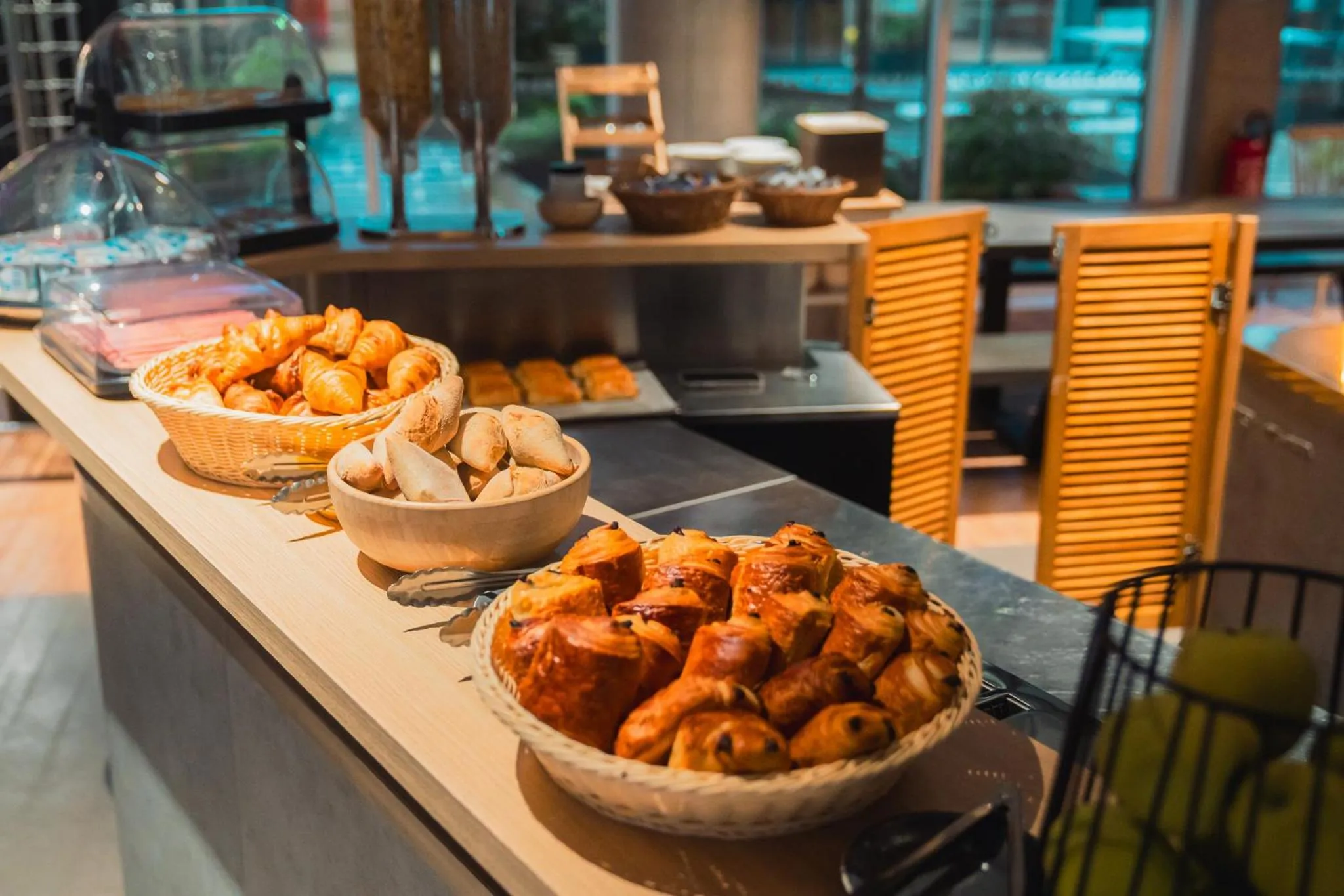 Buffet breakfast in ECLA Paris Massy Palaiseau