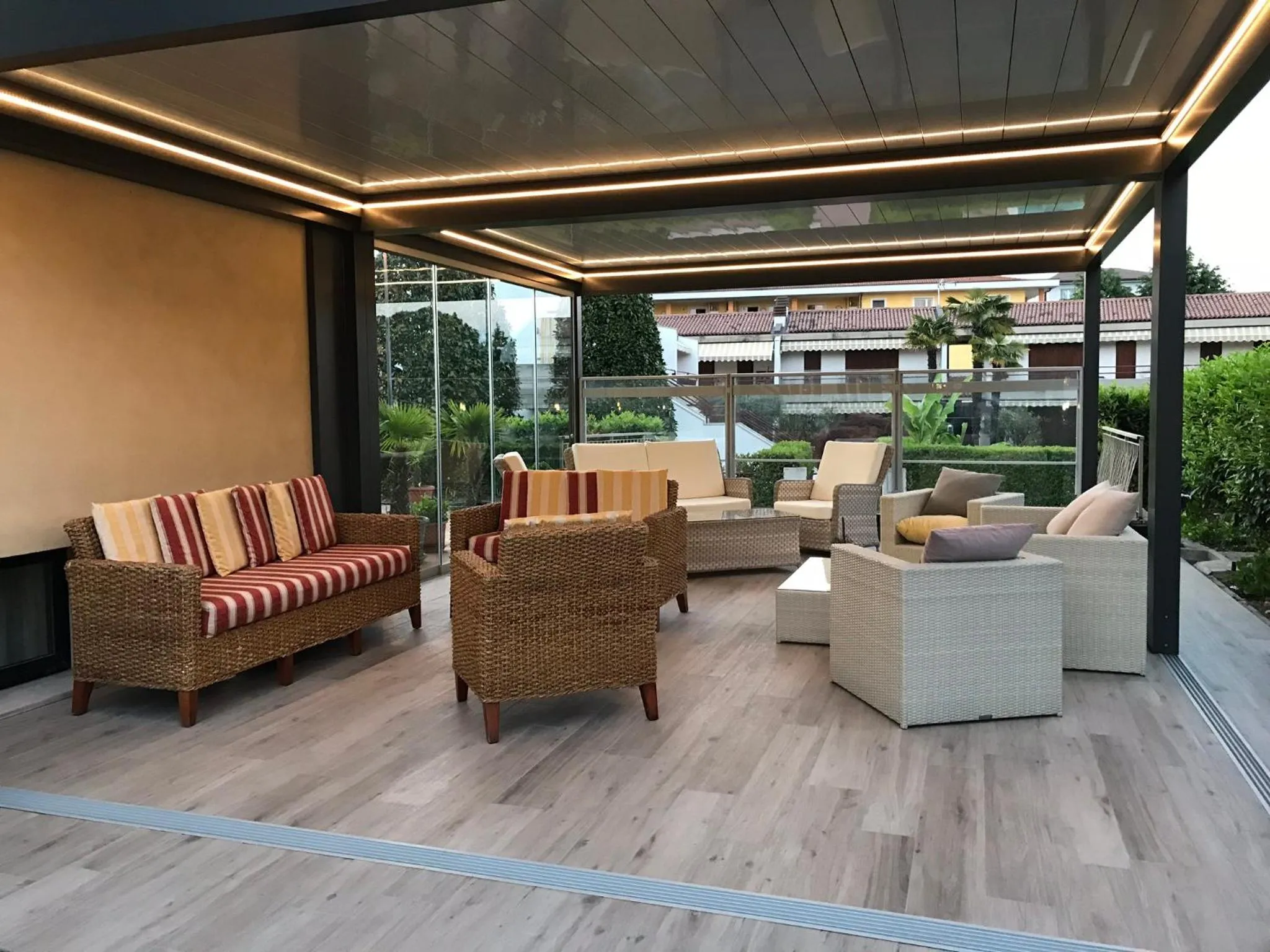 Balcony/Terrace in Hotel Villa Rosa