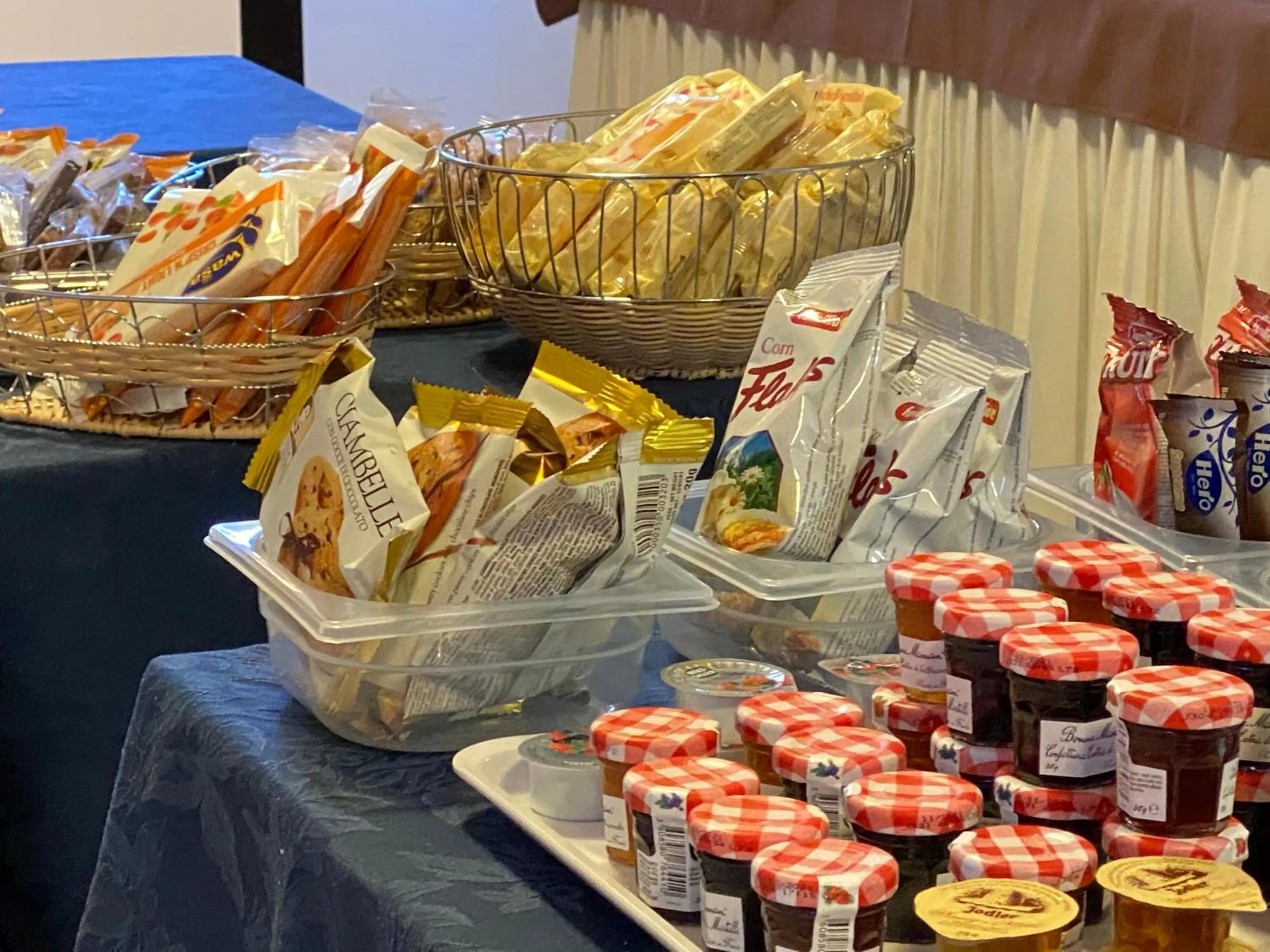 Food close-up in Hotel Villa Rosa