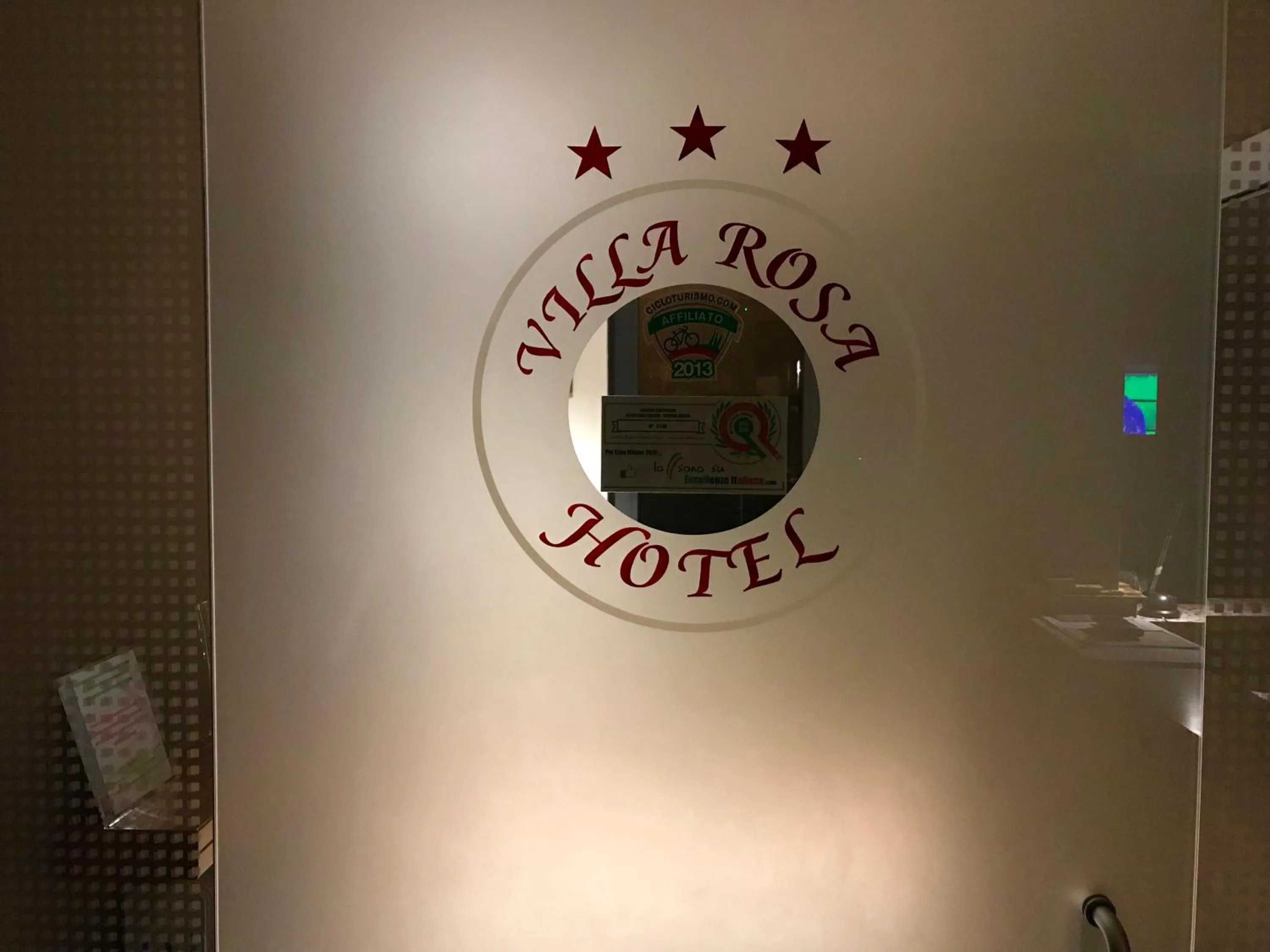 Living room in Hotel Villa Rosa