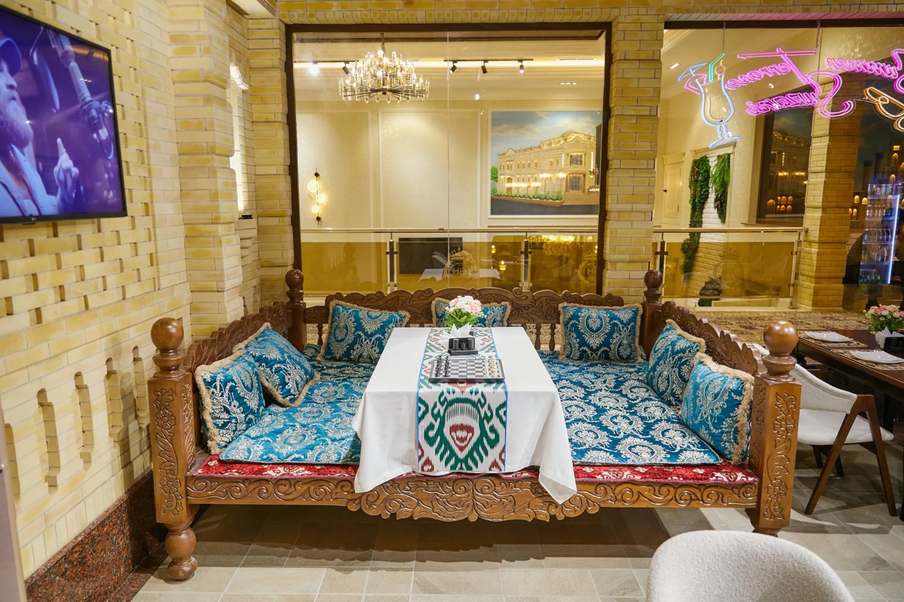 Lounge or bar in Shaxzoda Elite Hotel