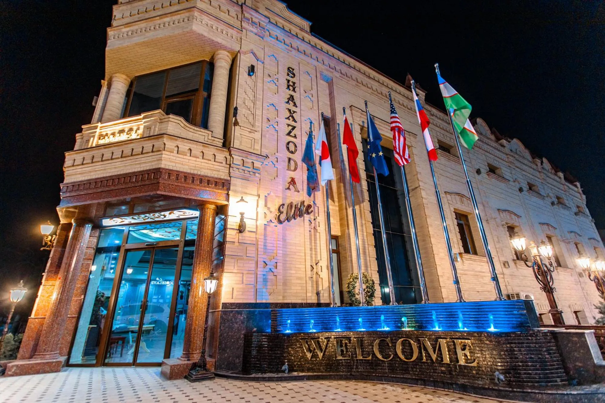 Facade/entrance in Shaxzoda Elite Hotel