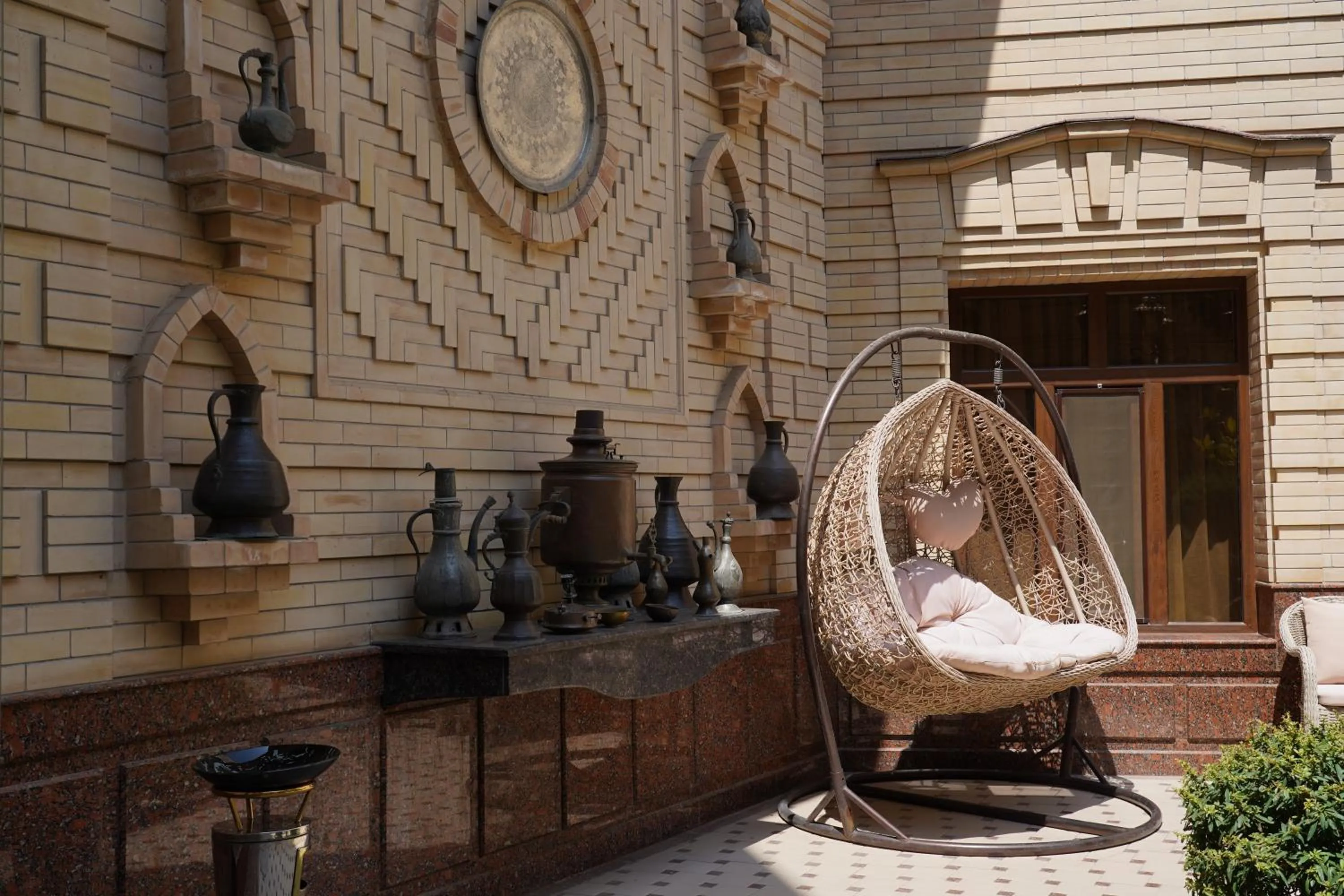 Garden in Shaxzoda Elite Hotel