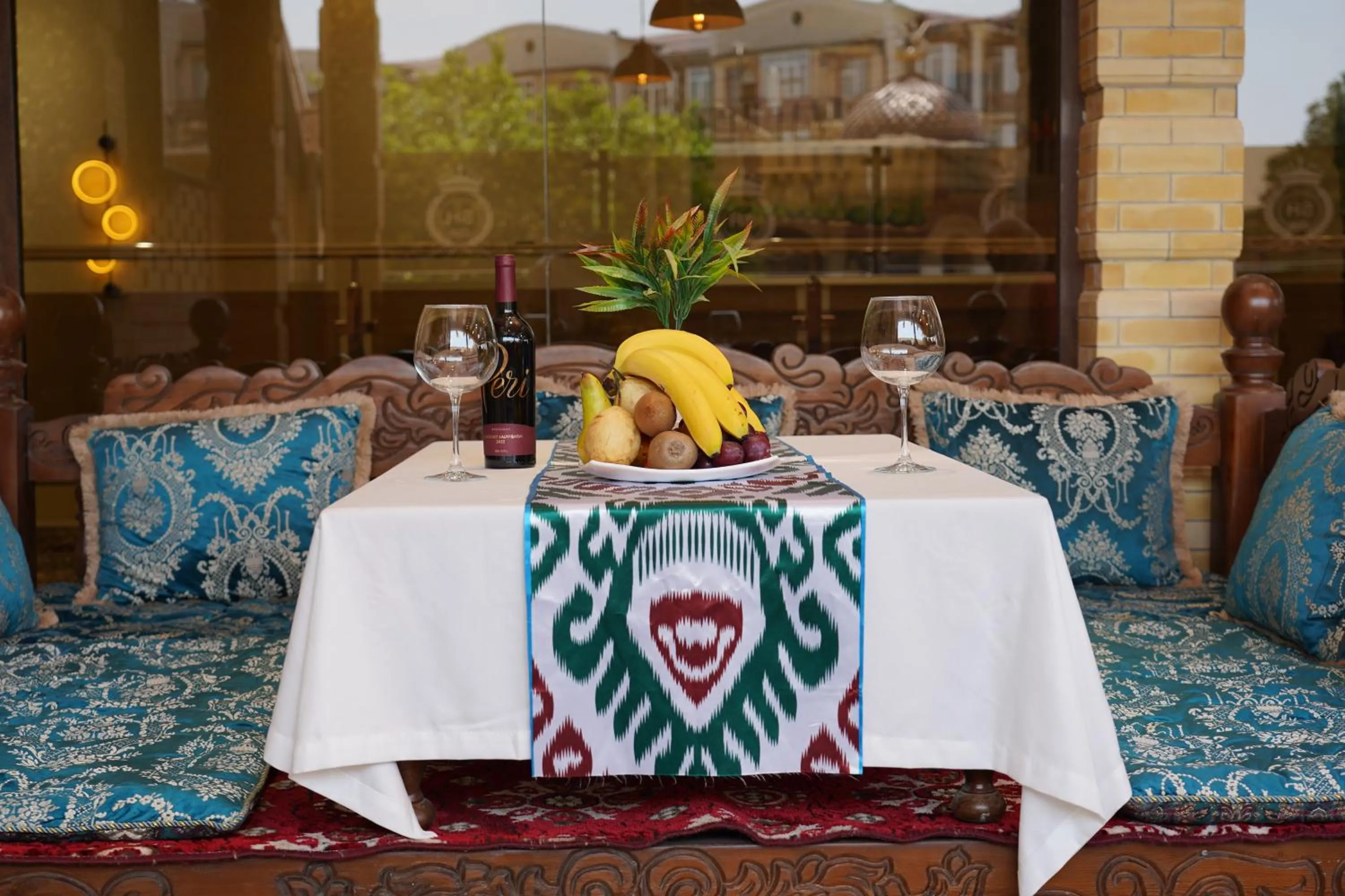 Living room in Shaxzoda Elite Hotel