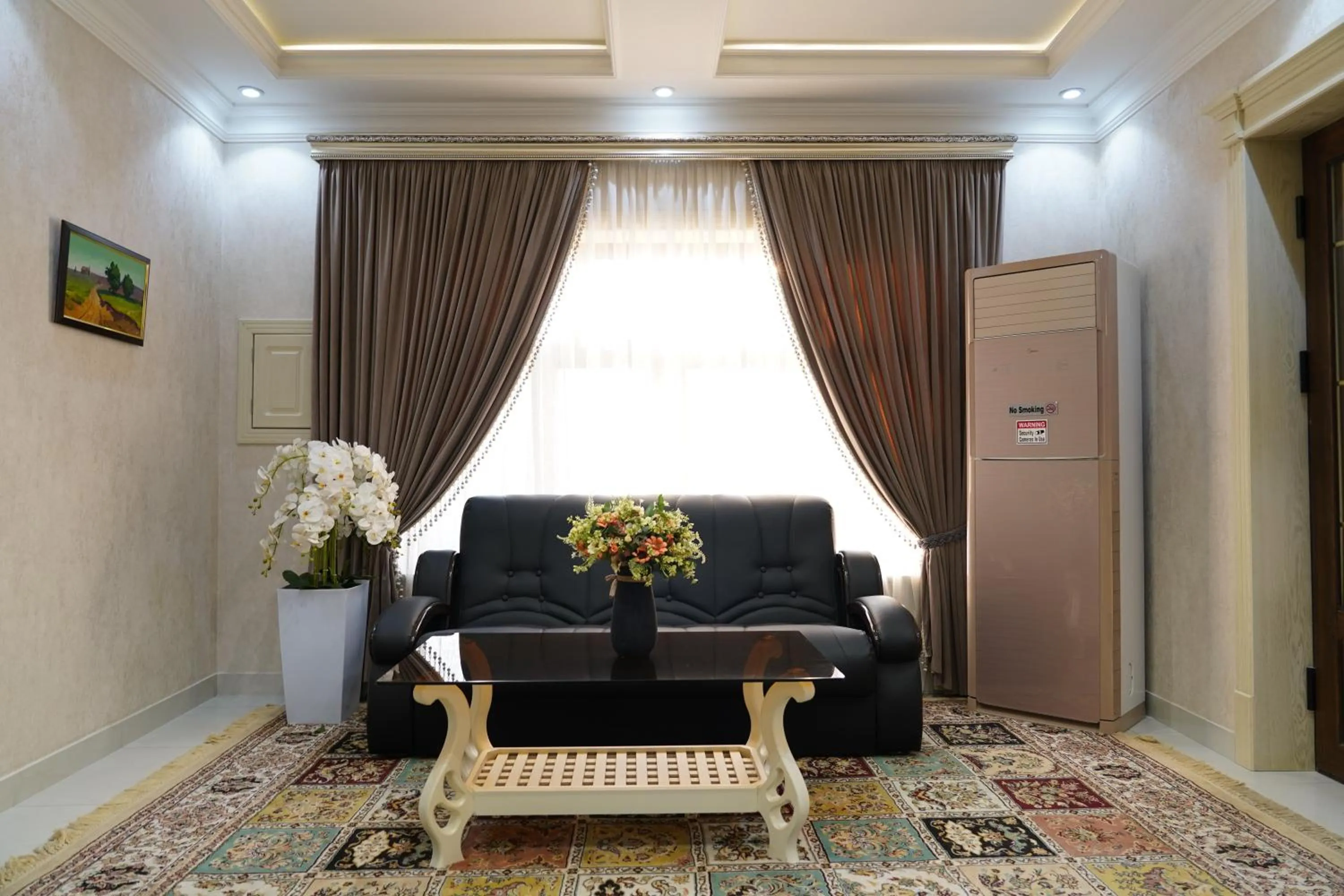 Living room in Shaxzoda Elite Hotel