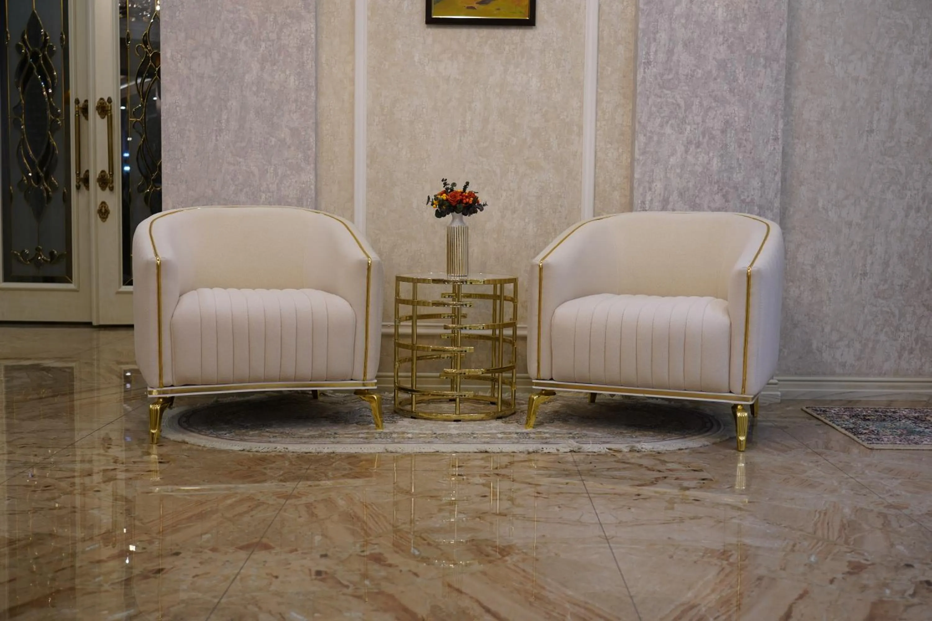 Living room in Shaxzoda Elite Hotel