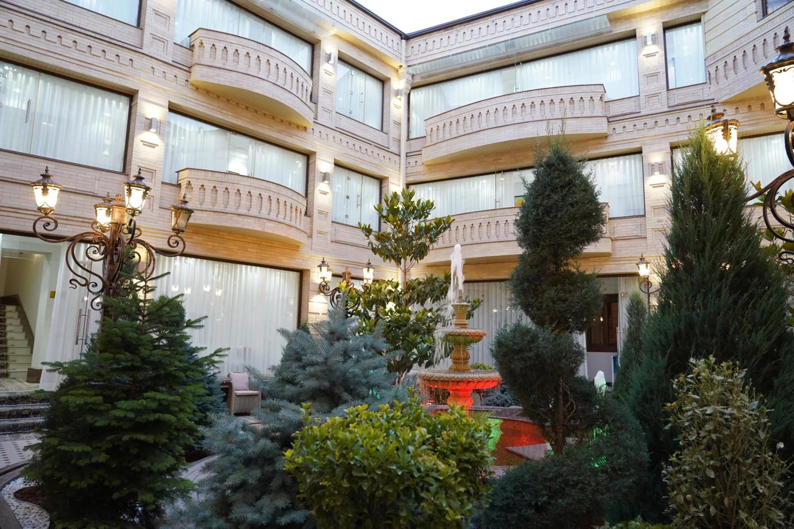 Property building in Shaxzoda Elite Hotel