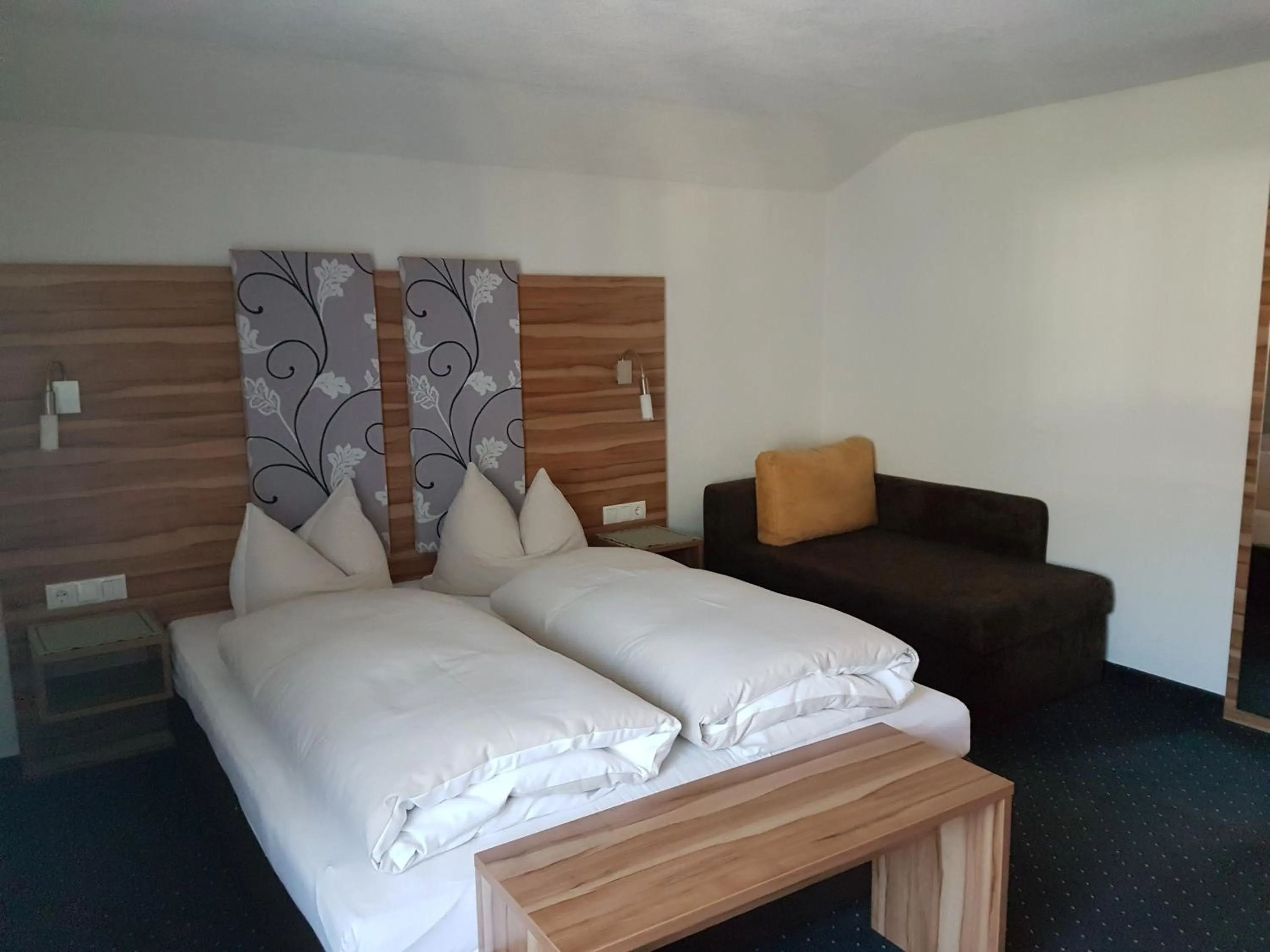 Bed in Gasthof Pension Alpenblick