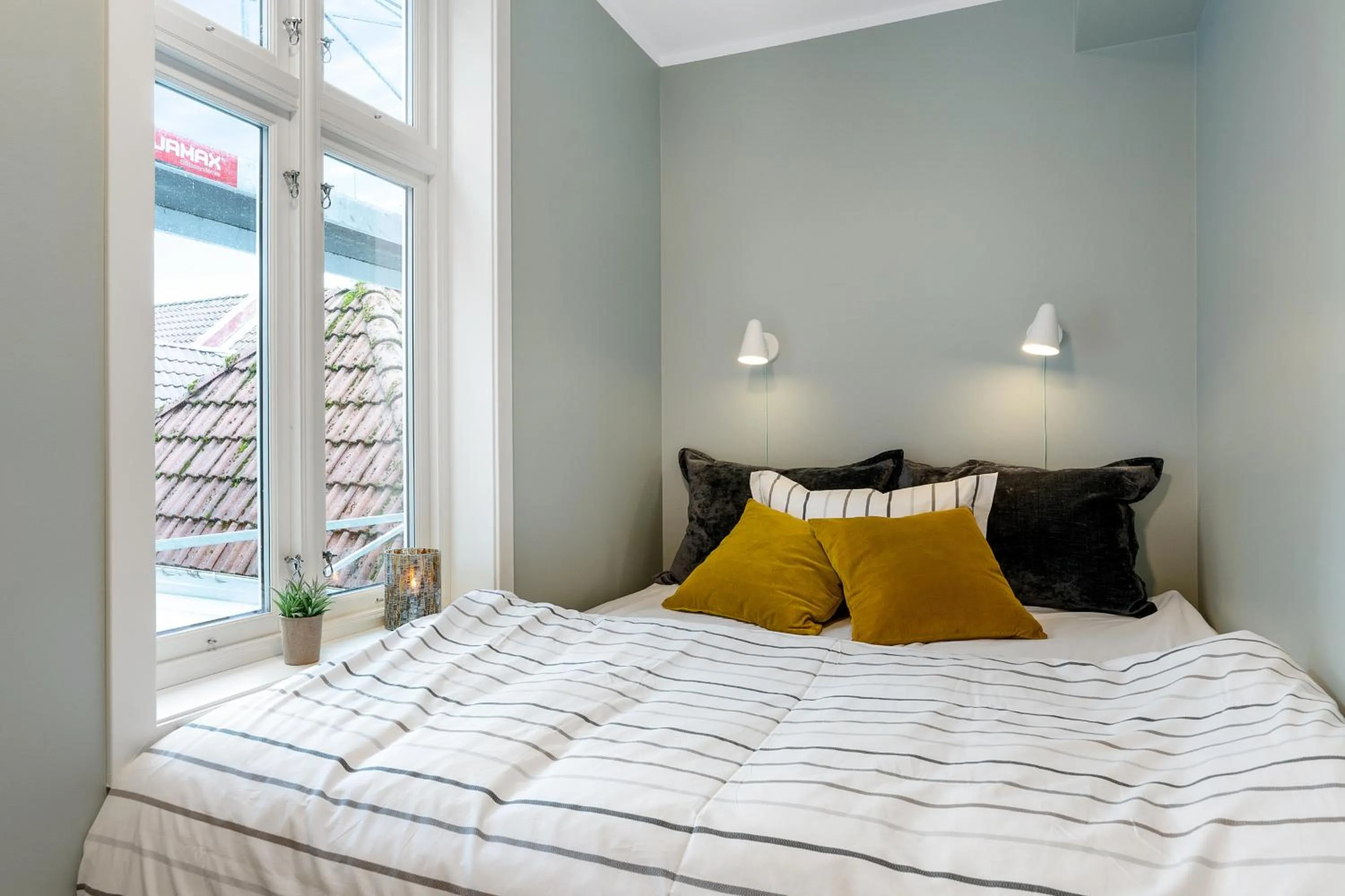 Bed in Høyden Apartments