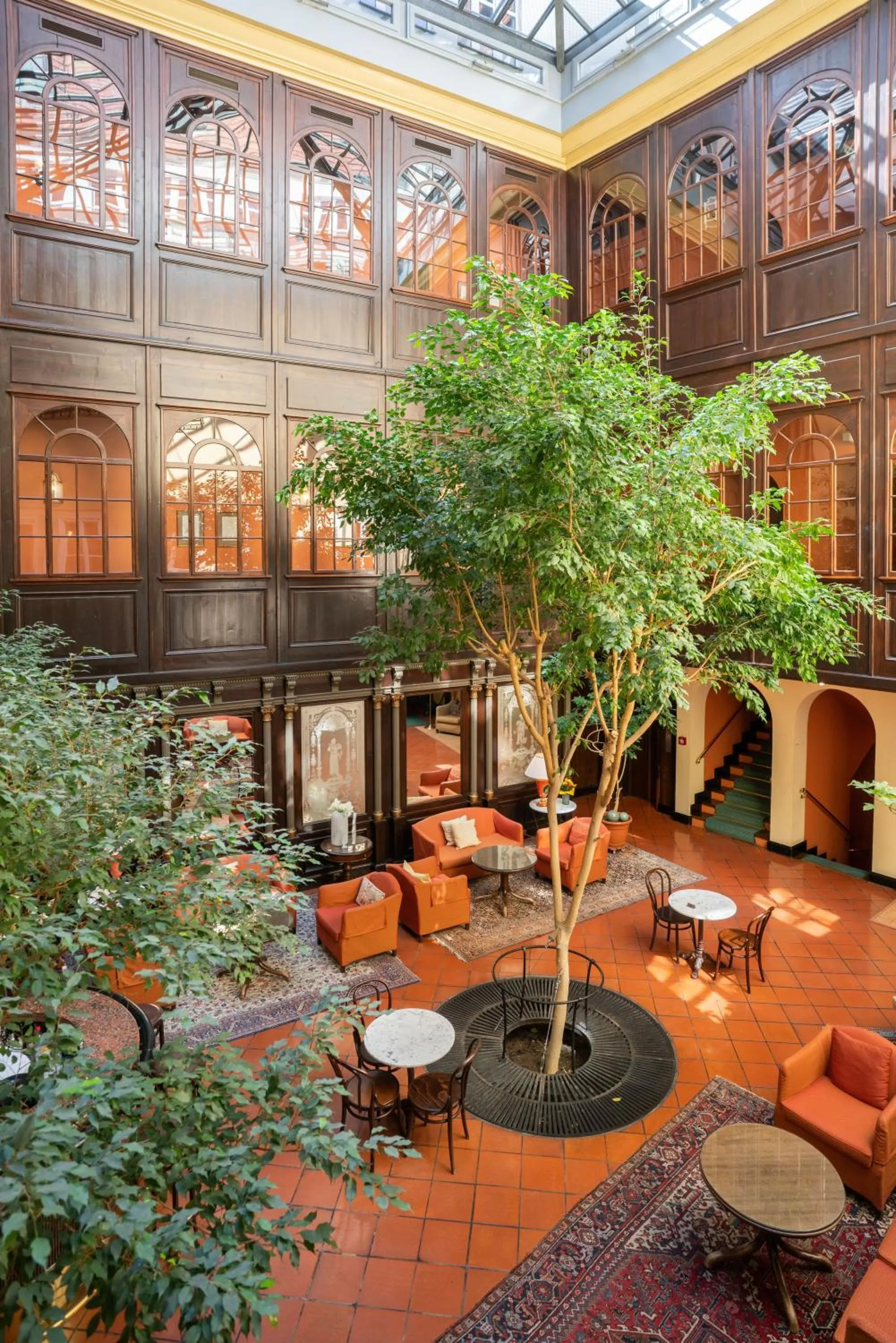 Patio in Hotel König von Ungarn