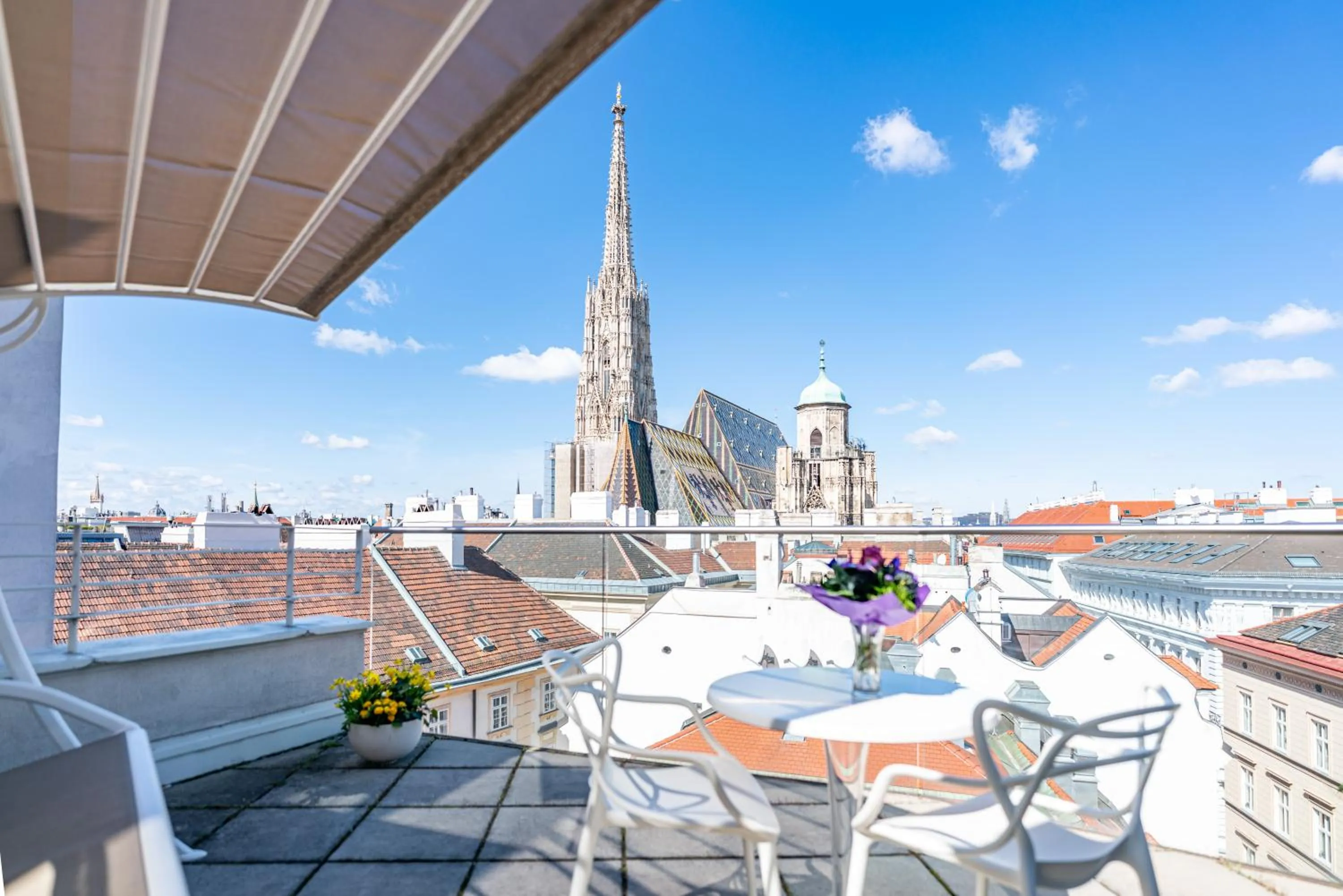 View (from property/room) in Hotel König von Ungarn