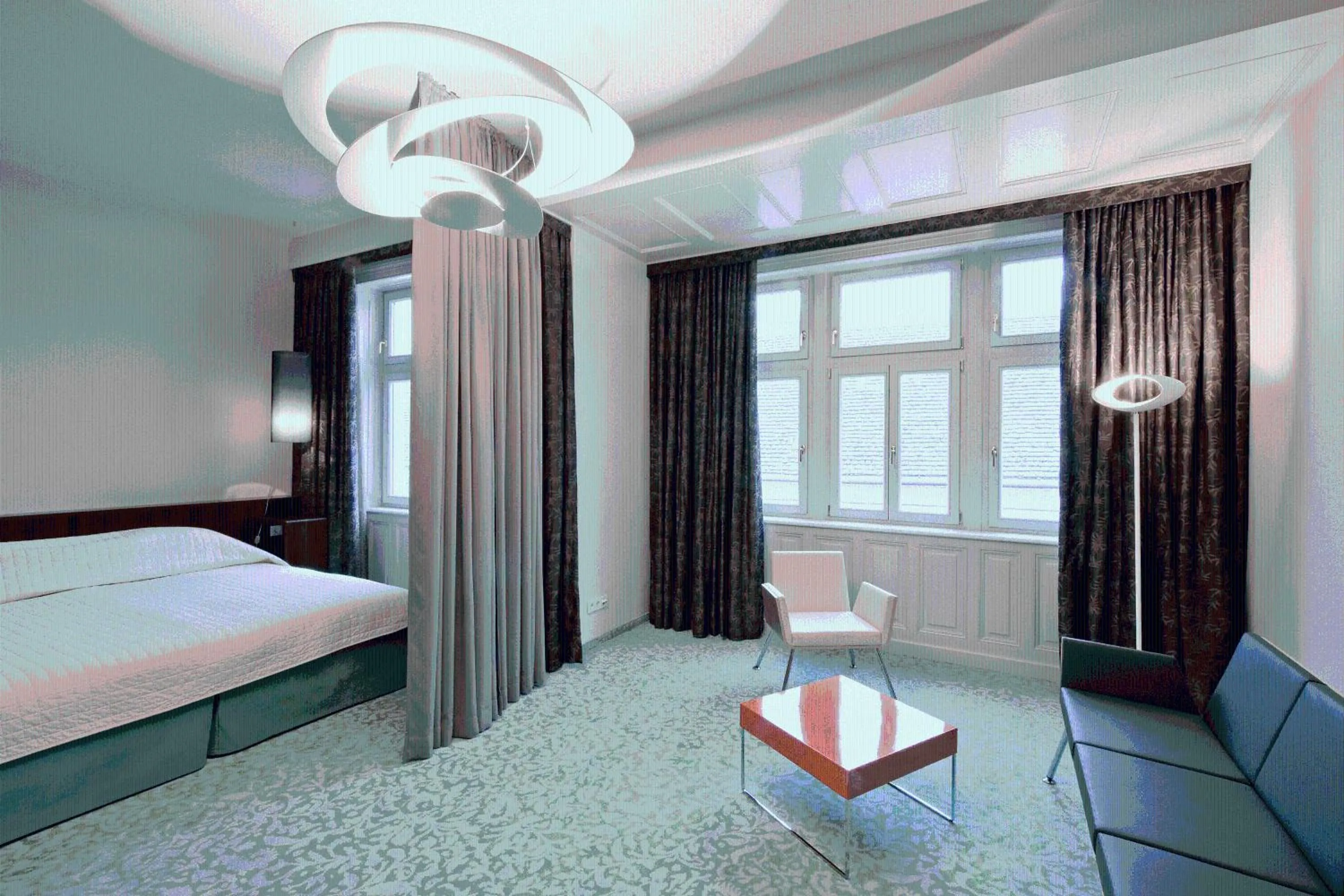 Bed in Hotel König von Ungarn