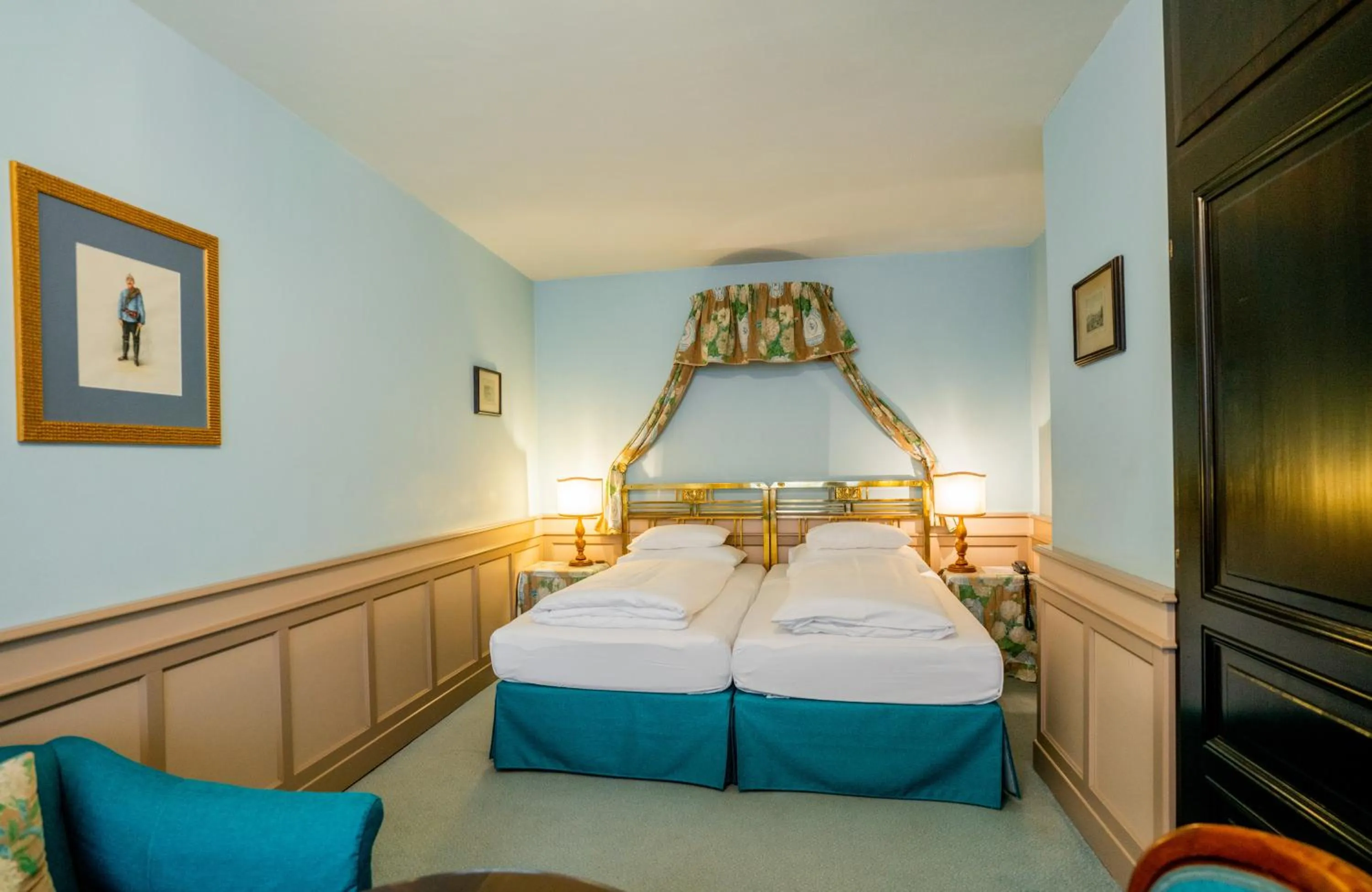 Bed in Hotel König von Ungarn