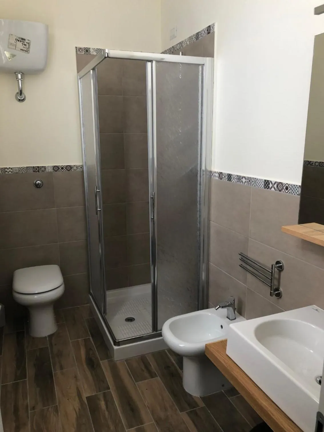 Shower in La punta dei venti