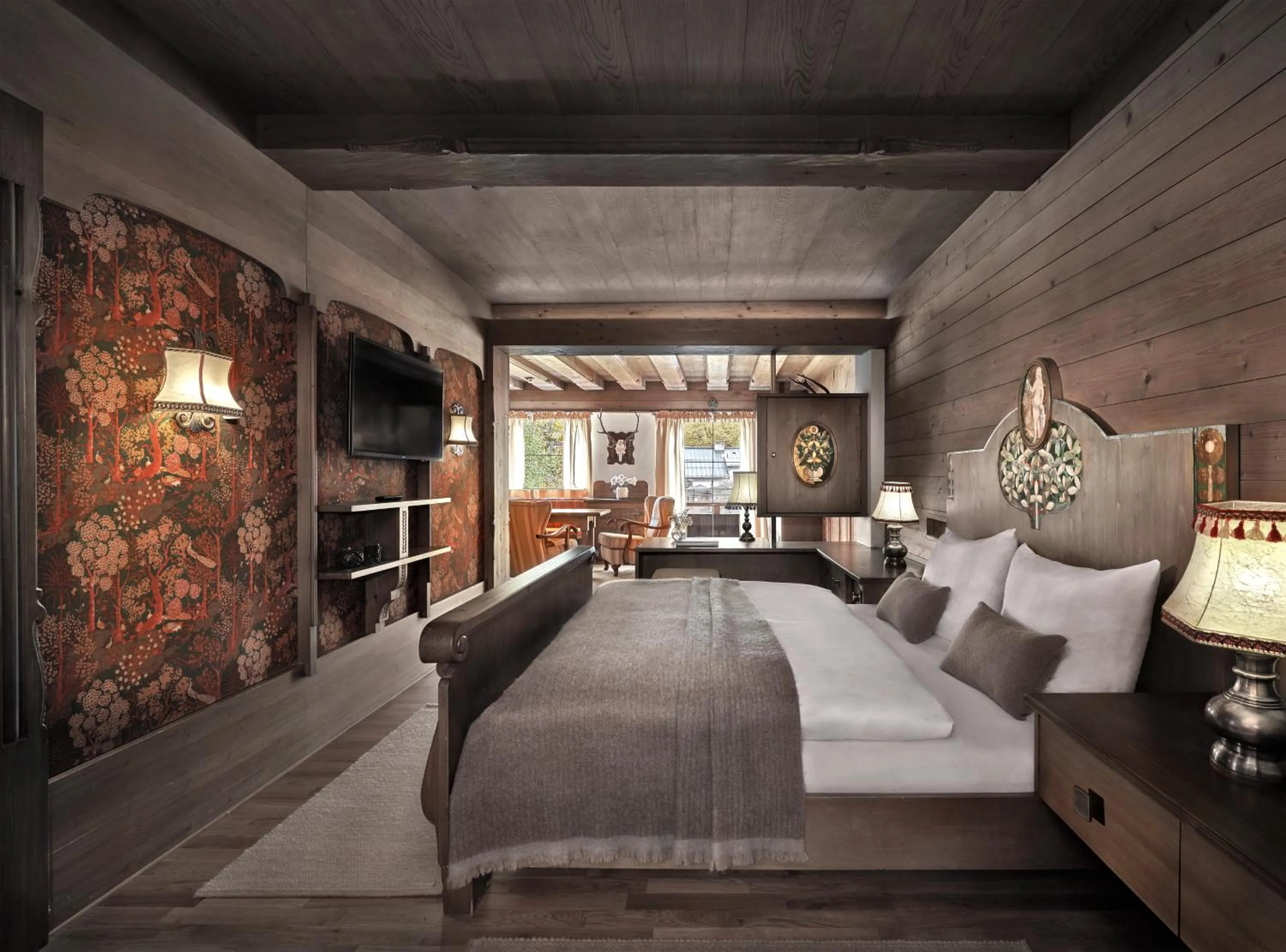 Photo of the whole room, Bed in Hotel Goldener Greif