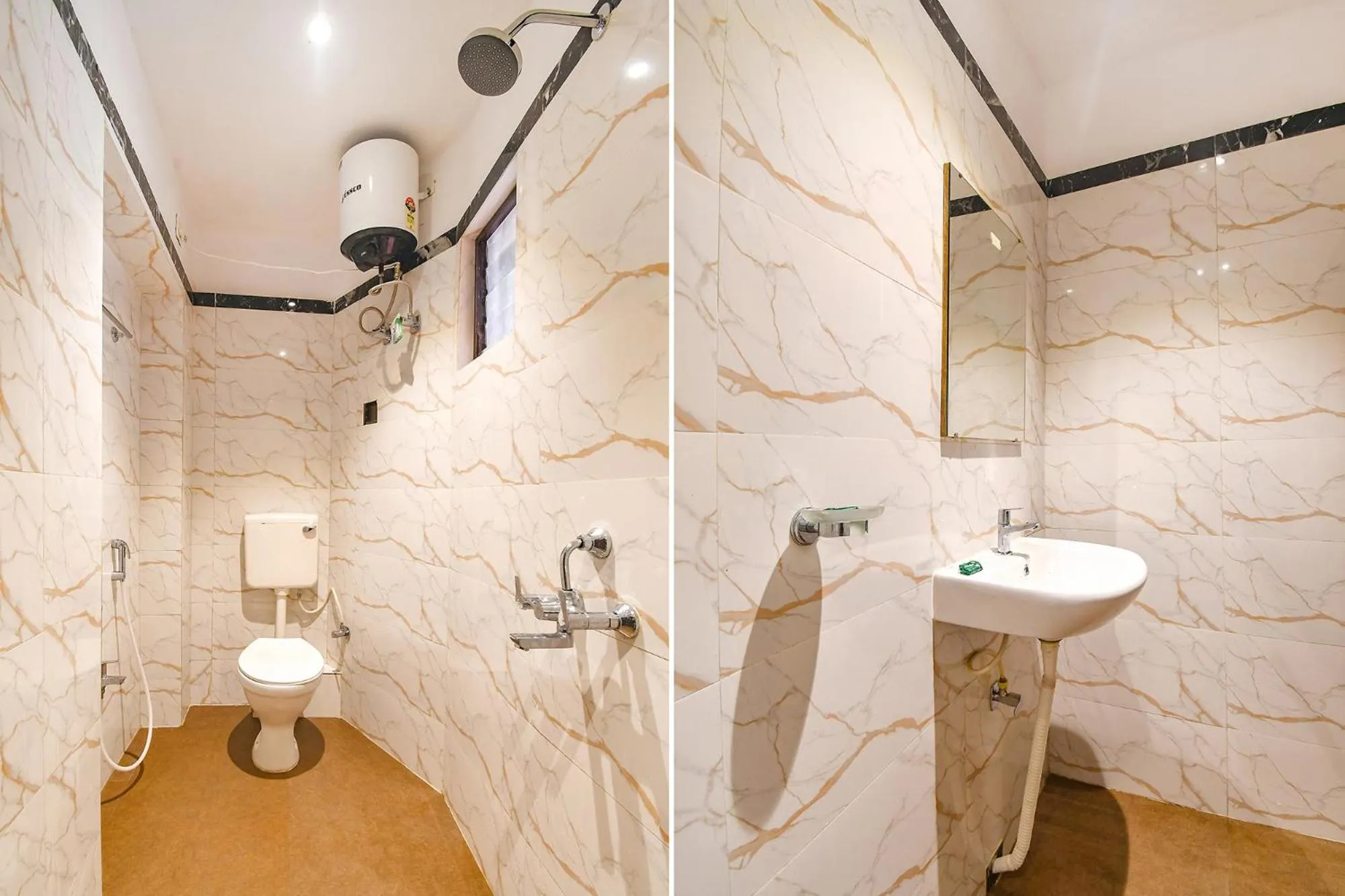 Bathroom in FabHotel Golden Suites - Nr Park Circus 7 point