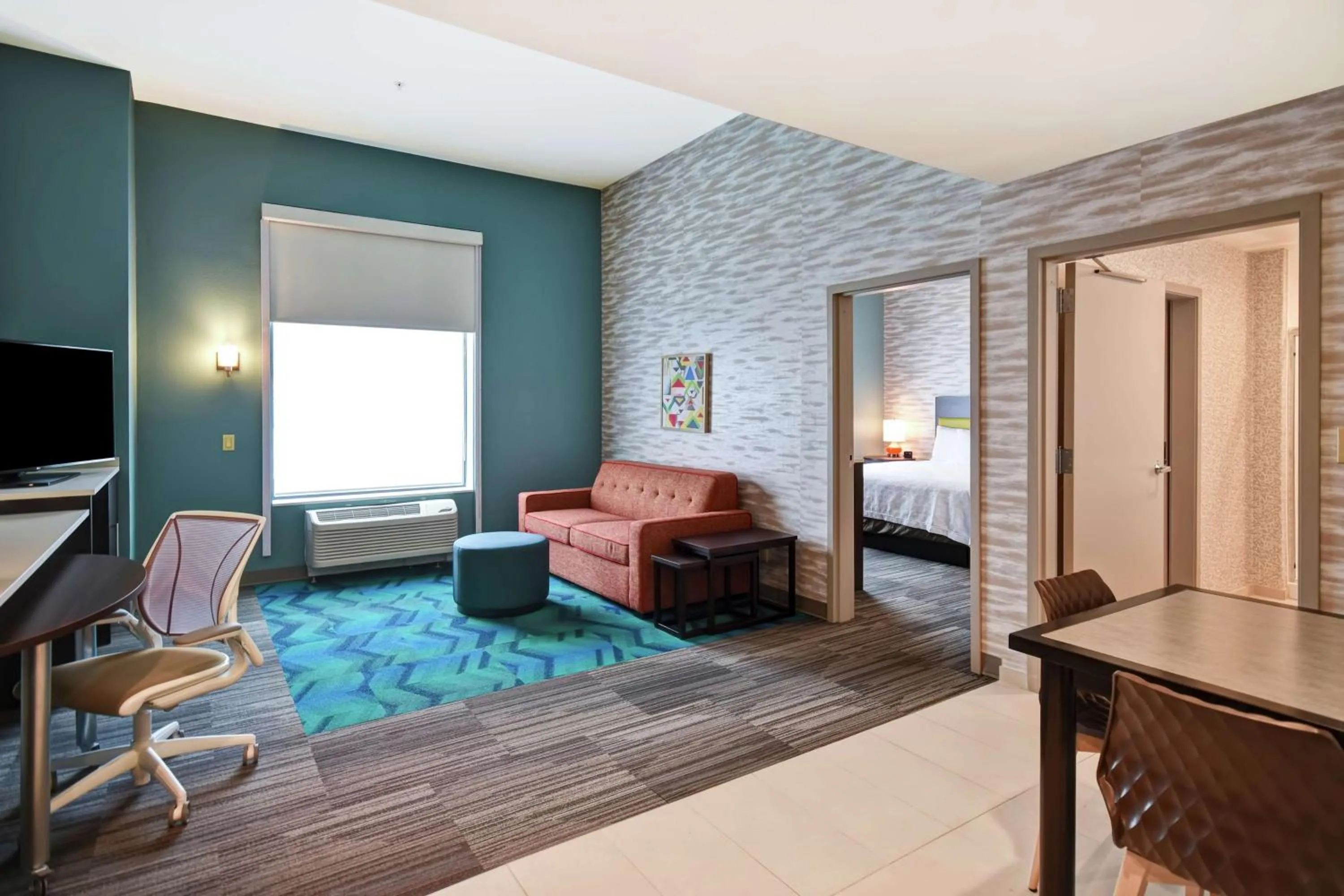 Bedroom, Bed in Home2 Suites By Hilton Amherst Buffalo