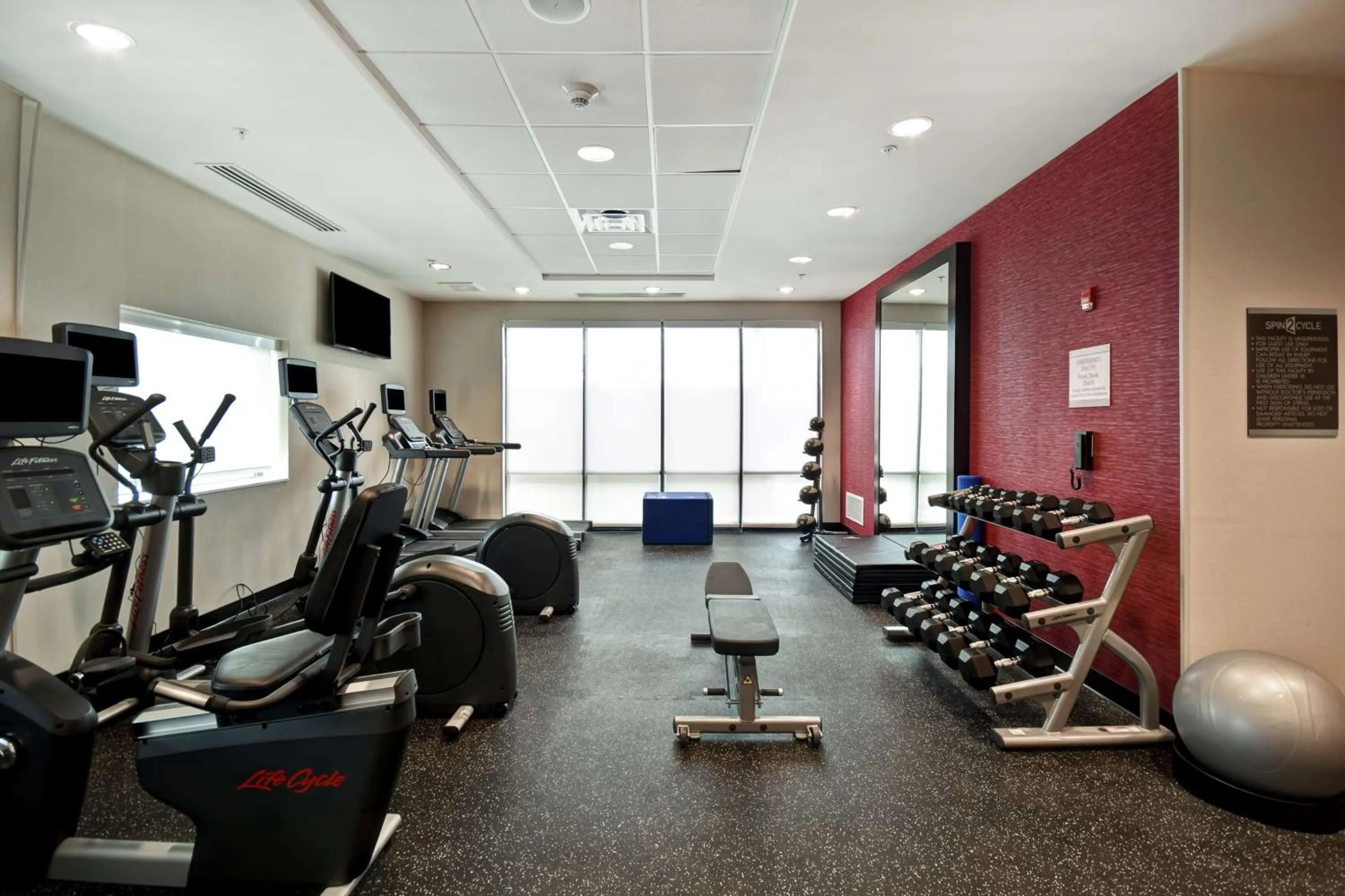 Fitness centre/facilities in Home2 Suites By Hilton Amherst Buffalo