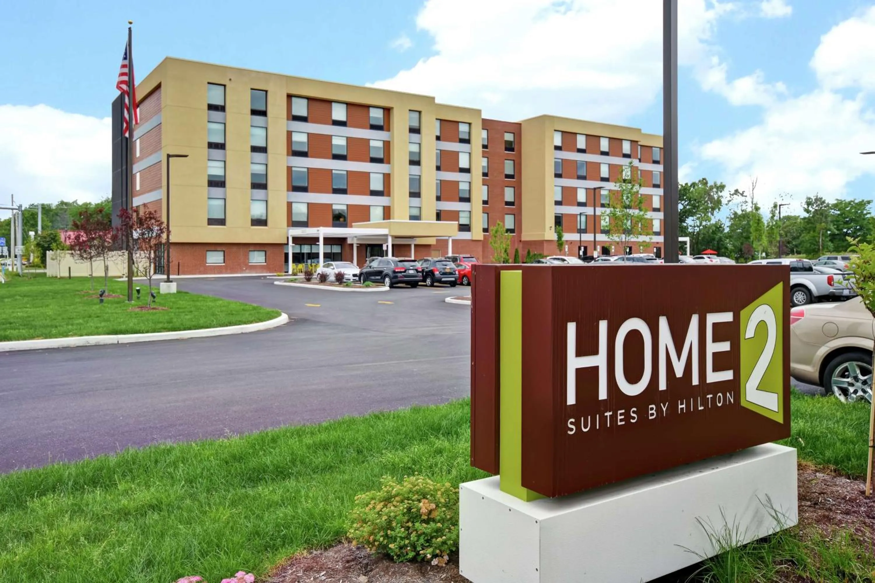 Property building in Home2 Suites By Hilton Amherst Buffalo