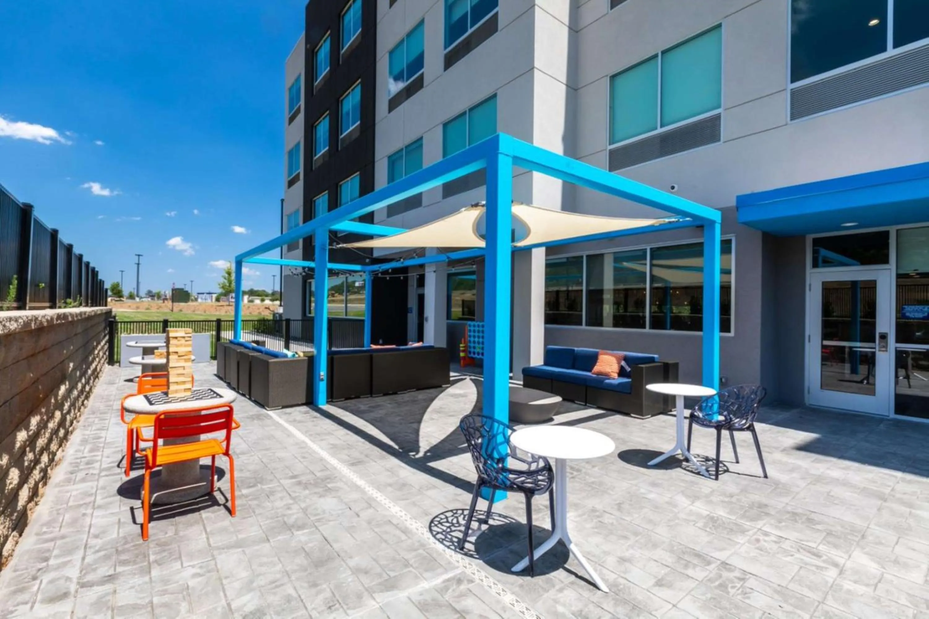 Patio in Tru By Hilton Seneca Clemson Sc