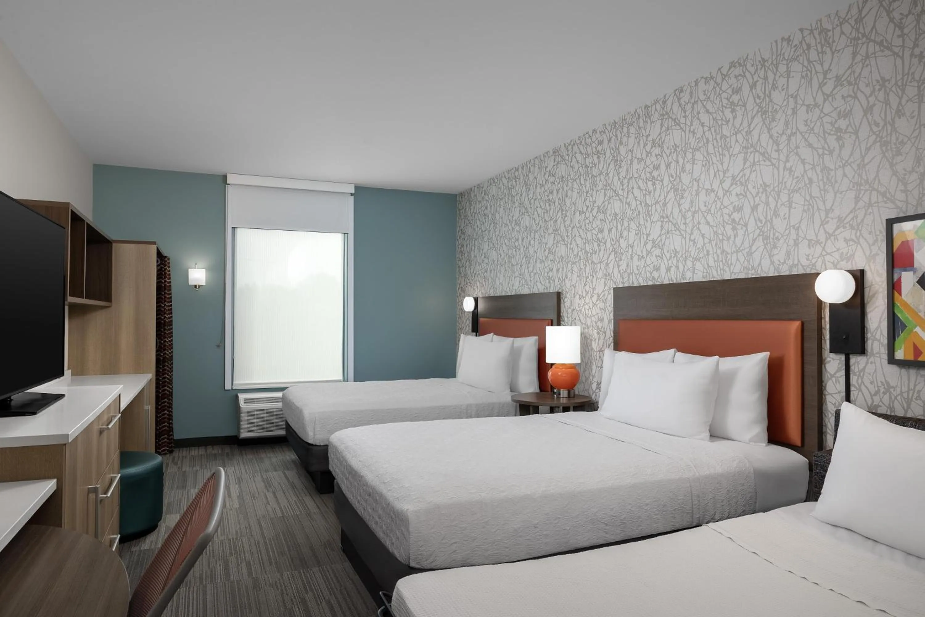 Bed in Home2 Suites By Hilton Edison