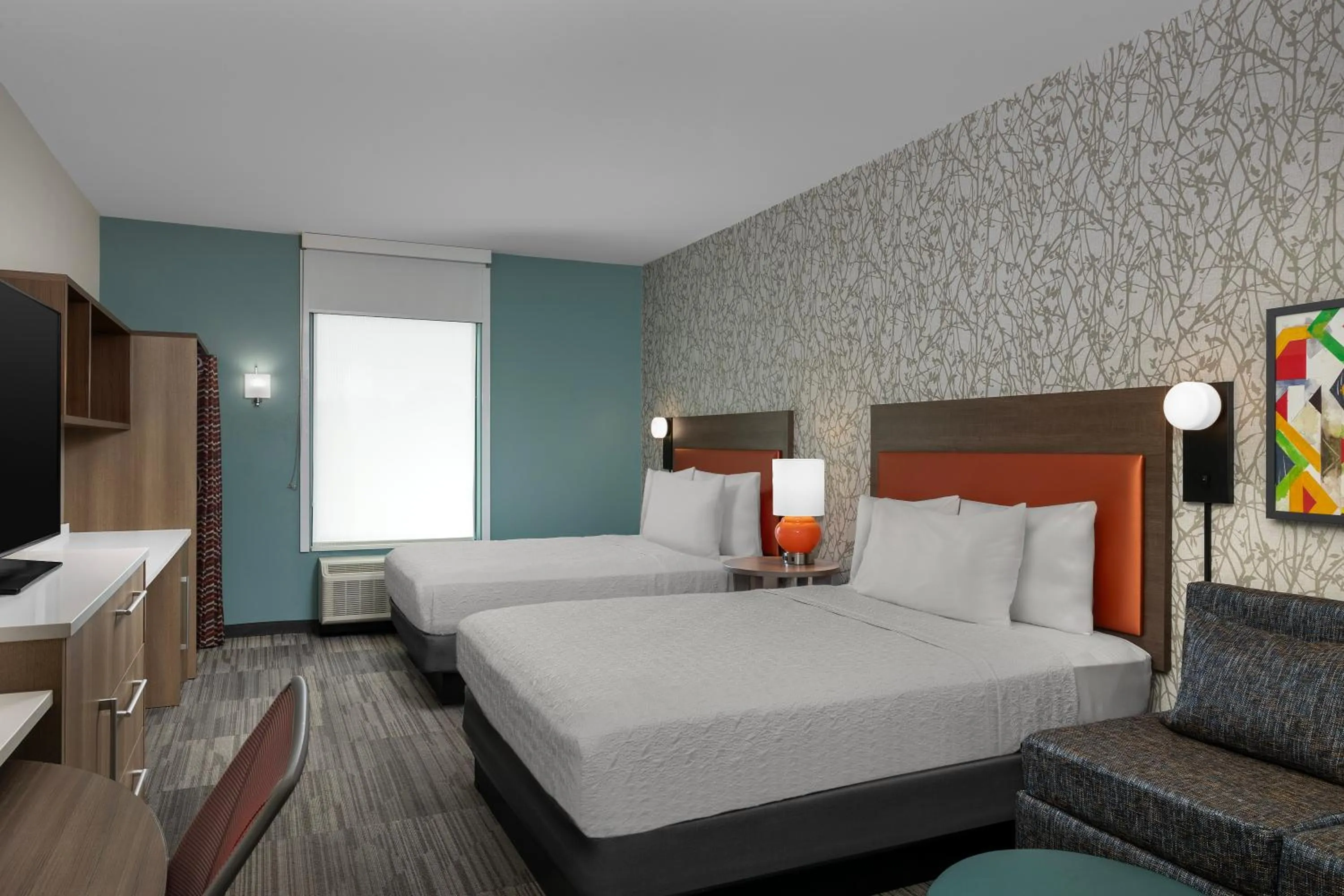 Bedroom, Bed in Home2 Suites By Hilton Edison