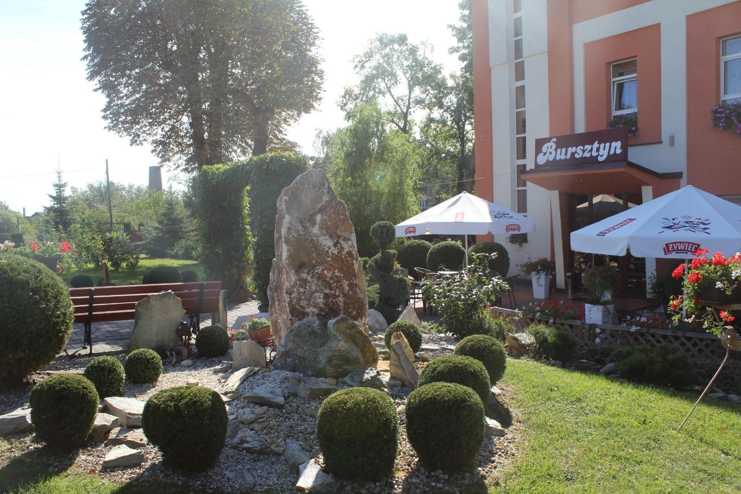 Natural landscape in Hotel Bursztyn