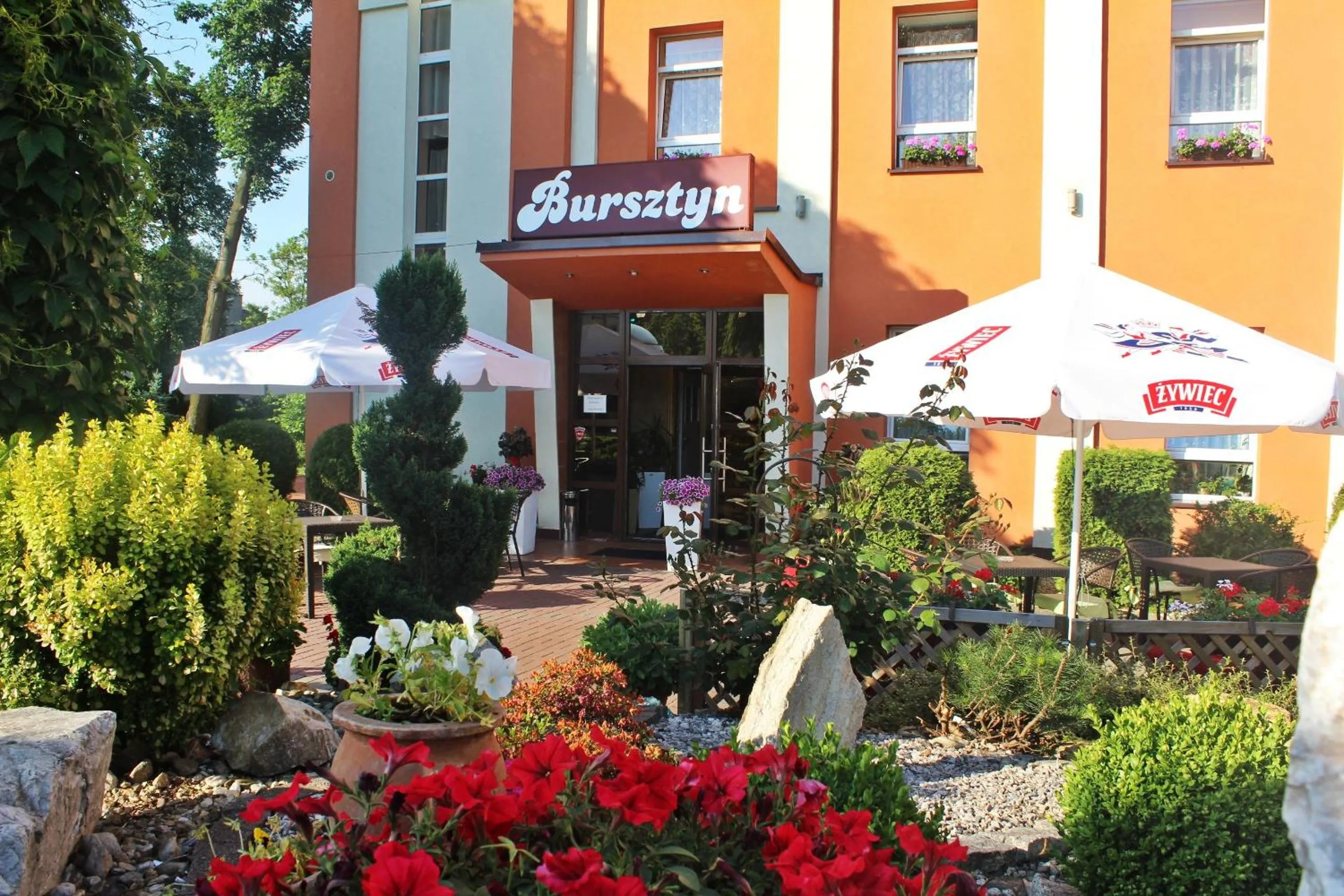 Facade/entrance in Hotel Bursztyn