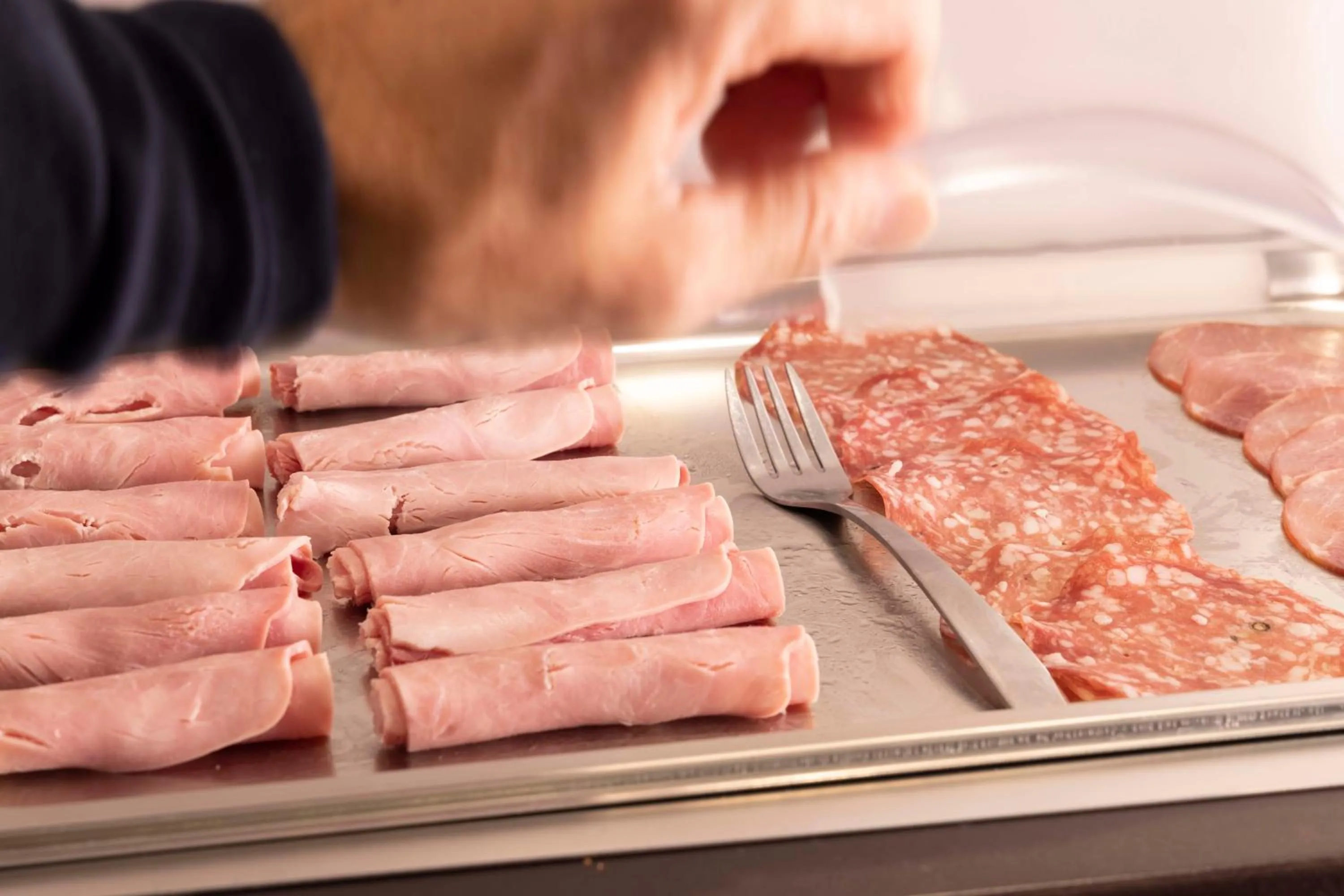 Buffet breakfast in Grand Hôtel Lévêque