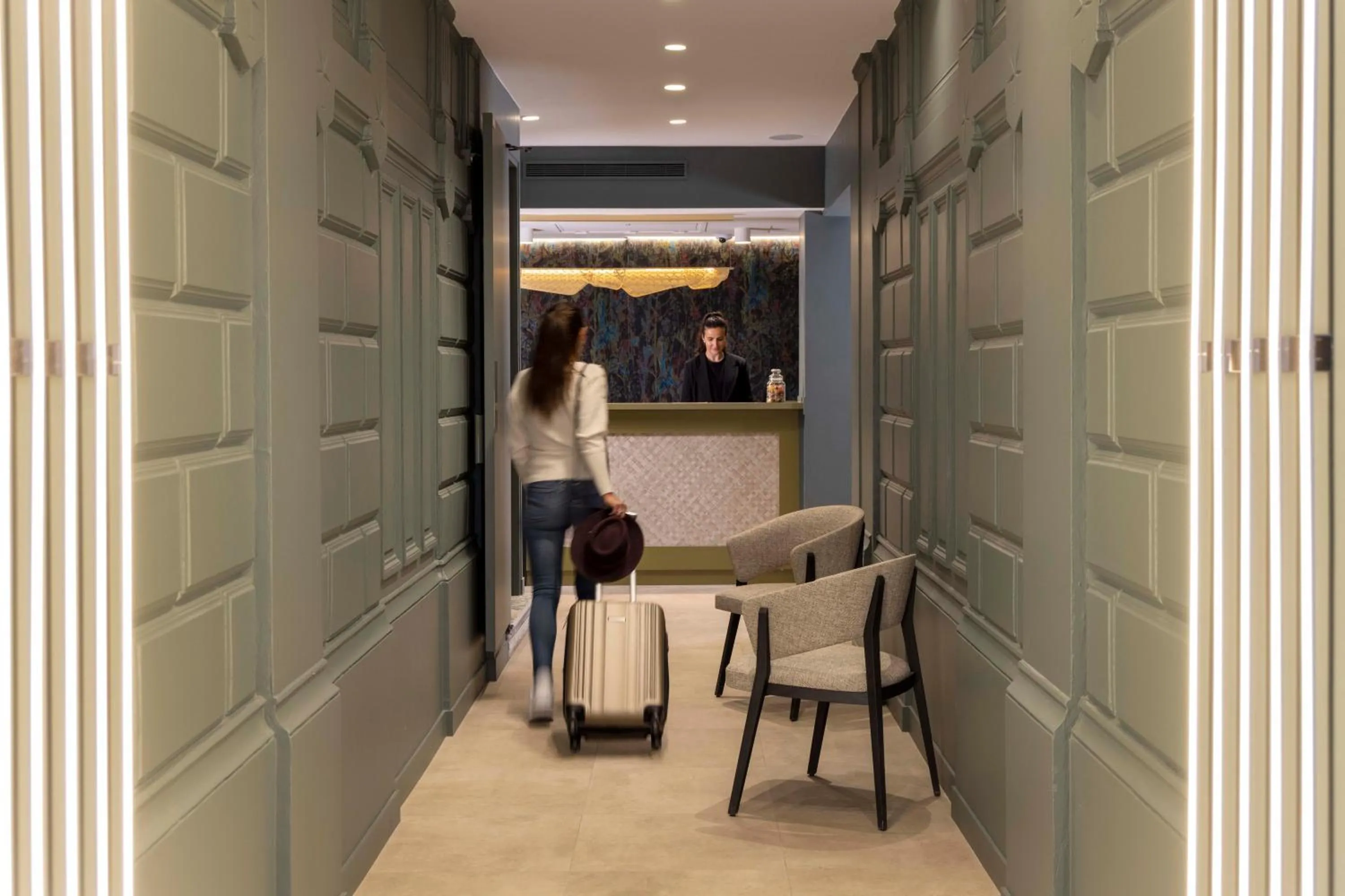 Lobby or reception in Grand Hôtel Lévêque