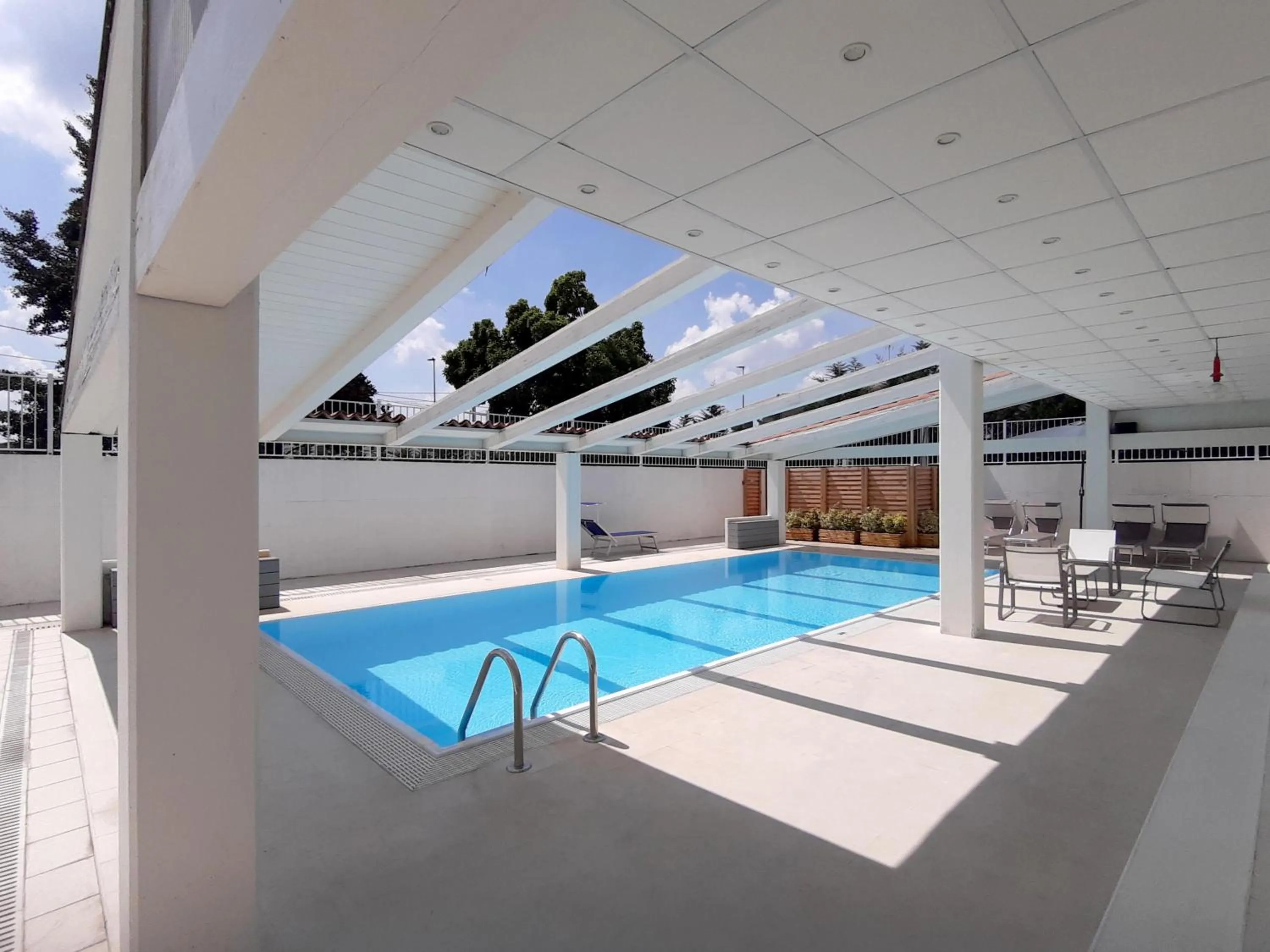 Pool view in Bed and Breakfast Villa Sofia