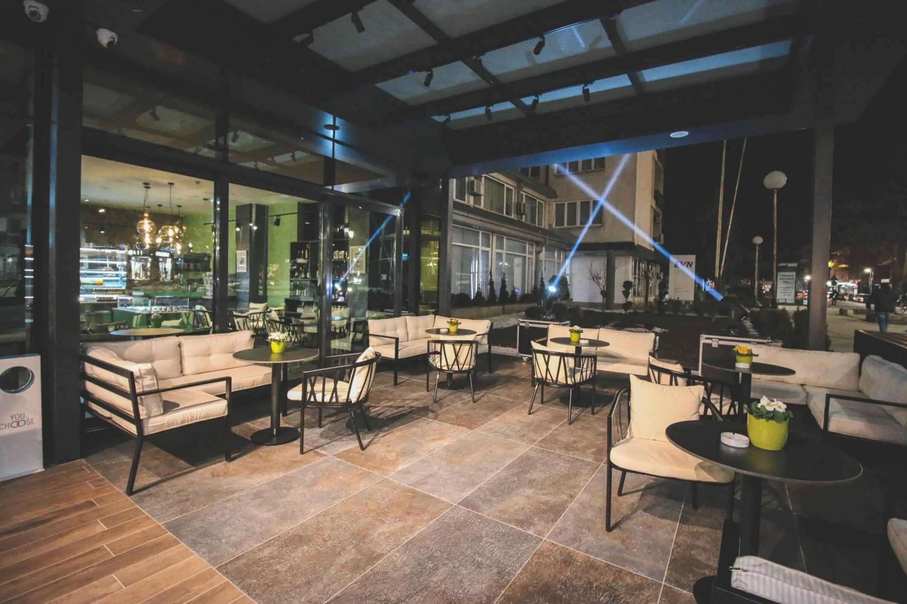 City view in Sky Corner Hotel