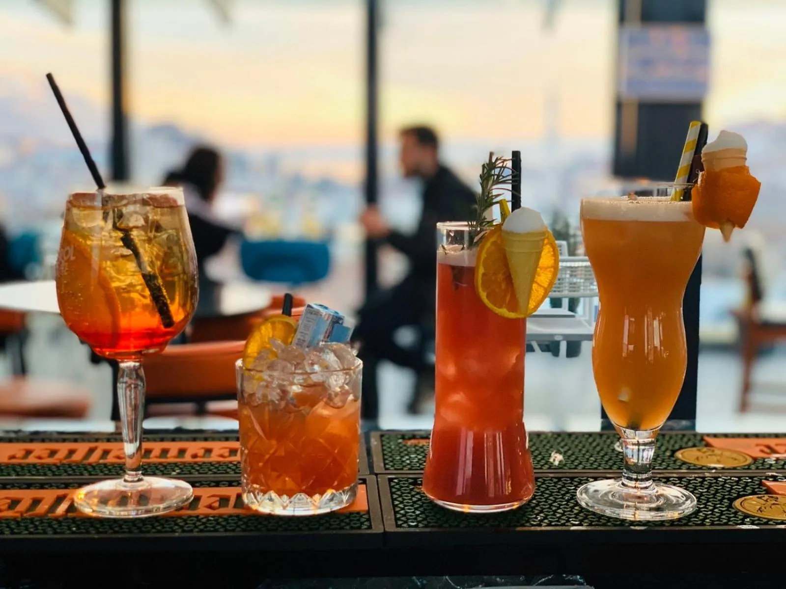 Alcoholic drinks in Sky Corner Hotel