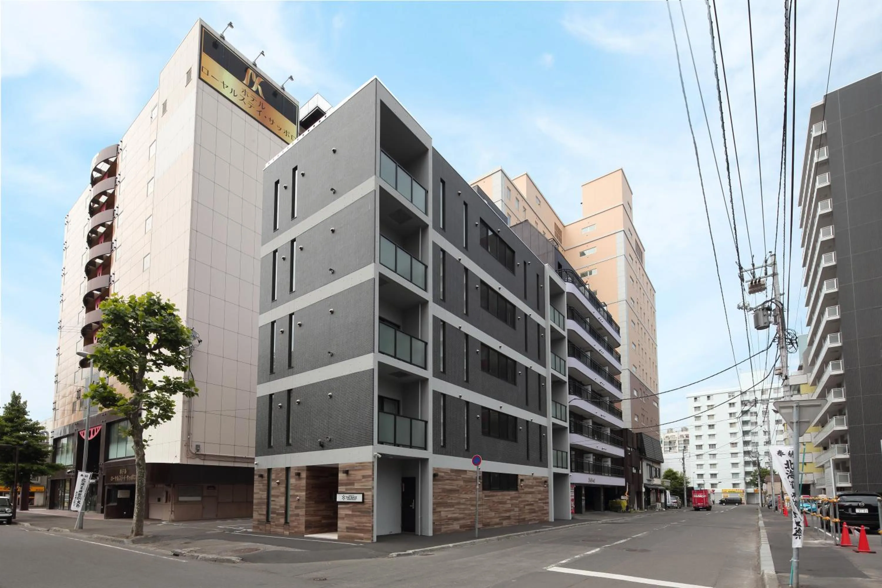 Property building in The Base Sapporo Susukino