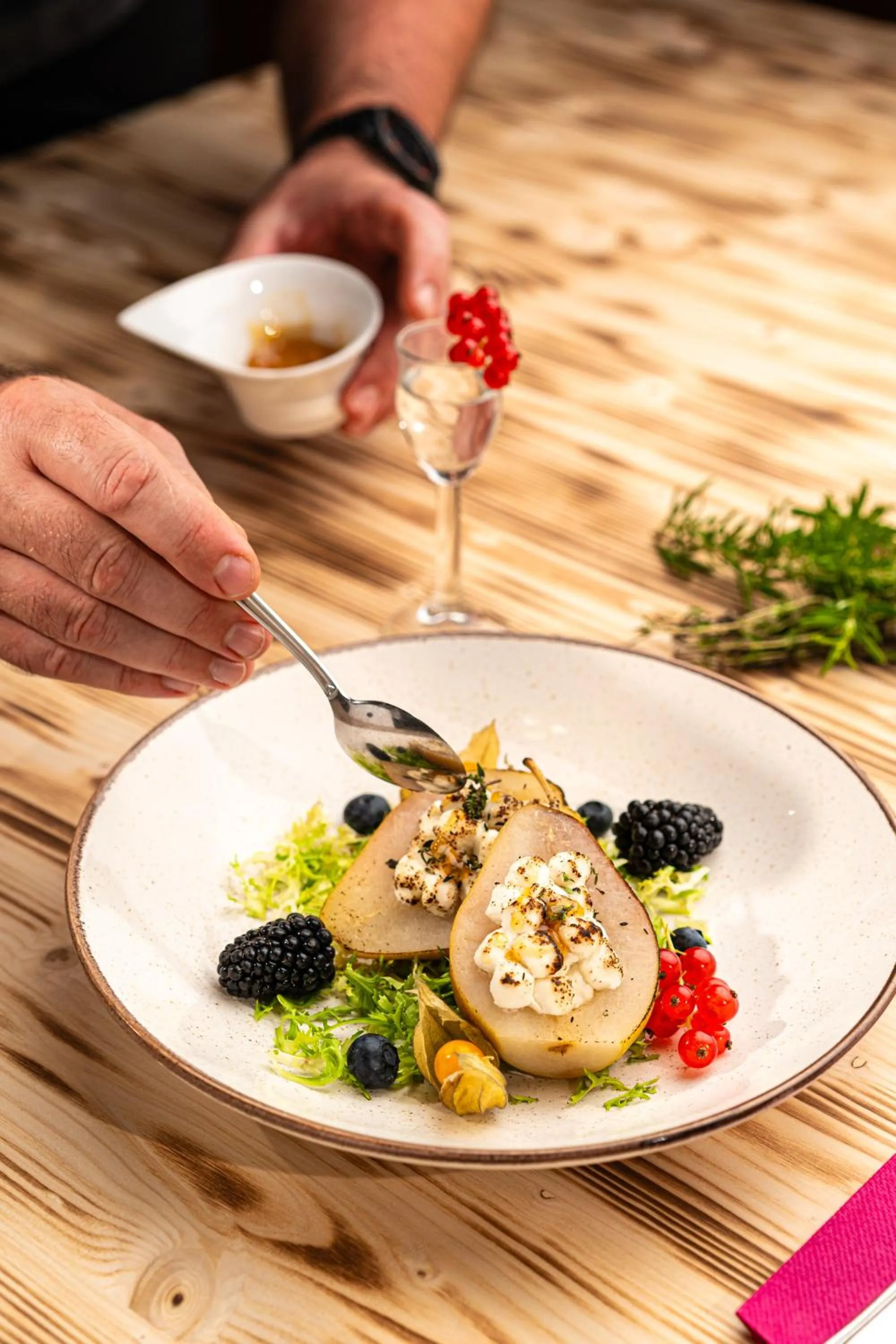 Restaurant/places to eat in Hotel Spinnerhof