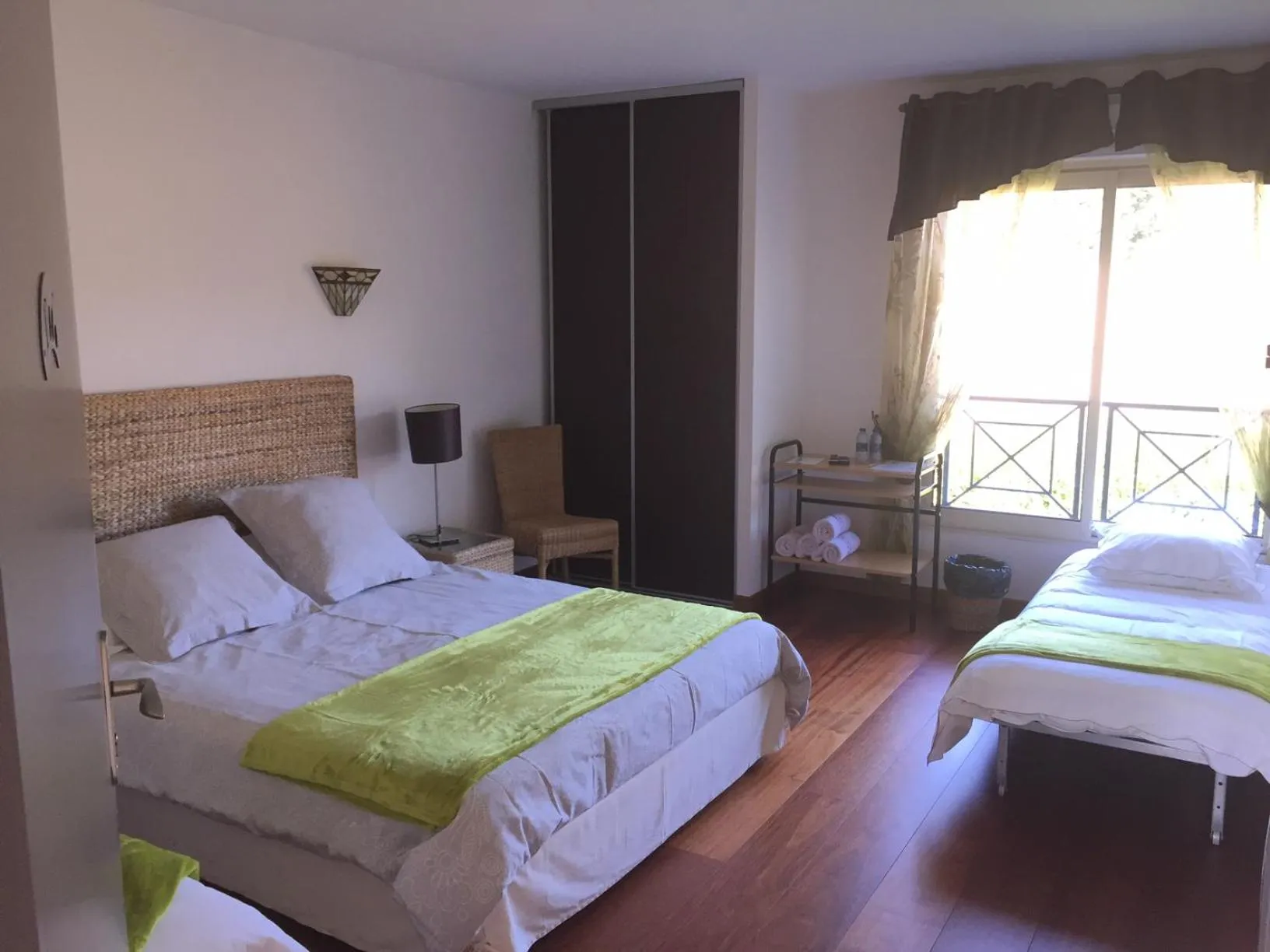 Bedroom, Bed in La Raimbaudière