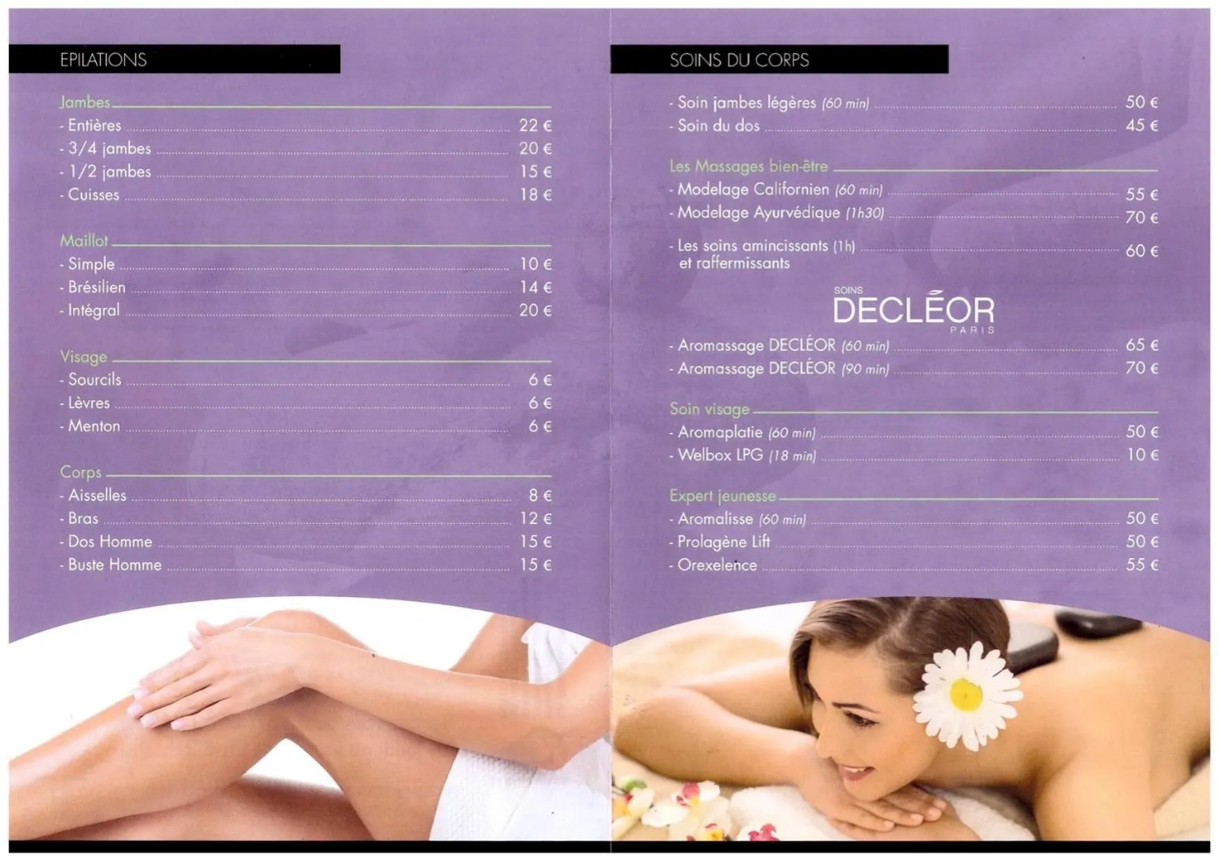 Massage in La Raimbaudière