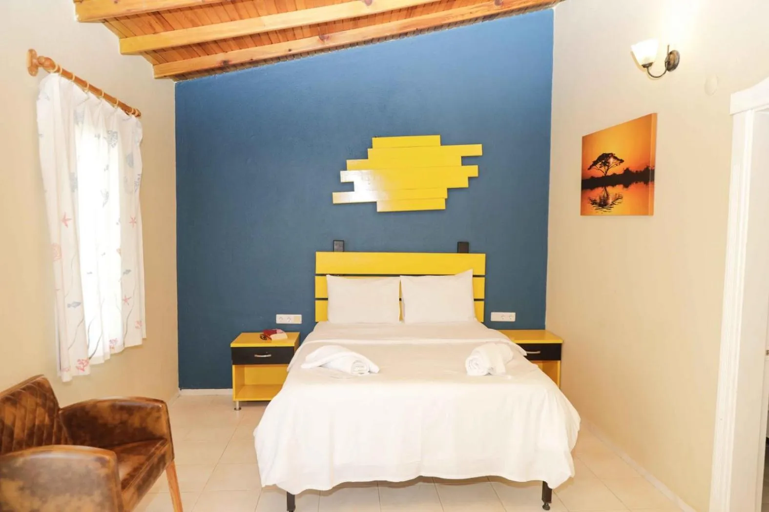 Bed in Teos Ormanci Tatil Koyu