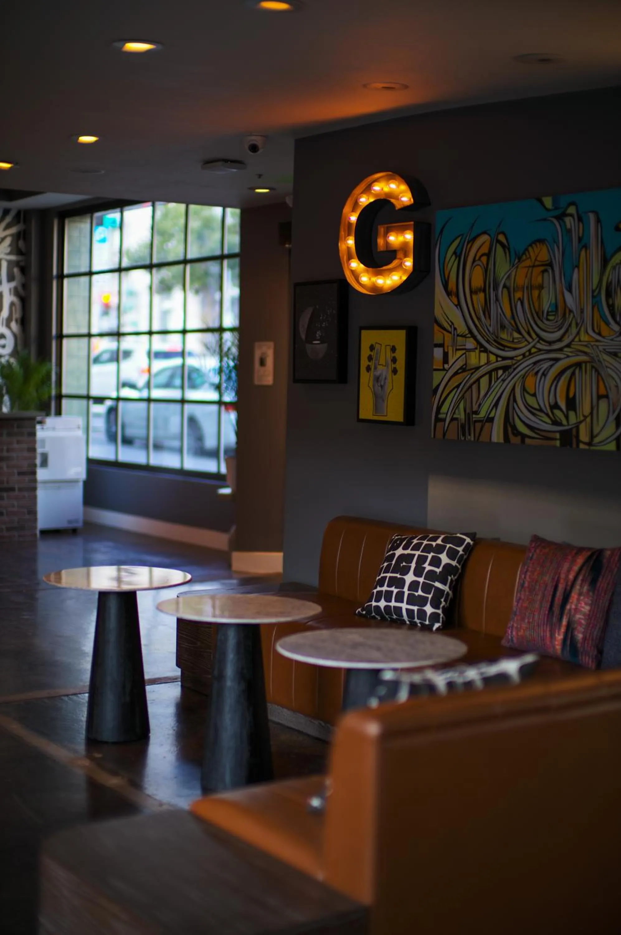 Lobby or reception in Hotel Garrett