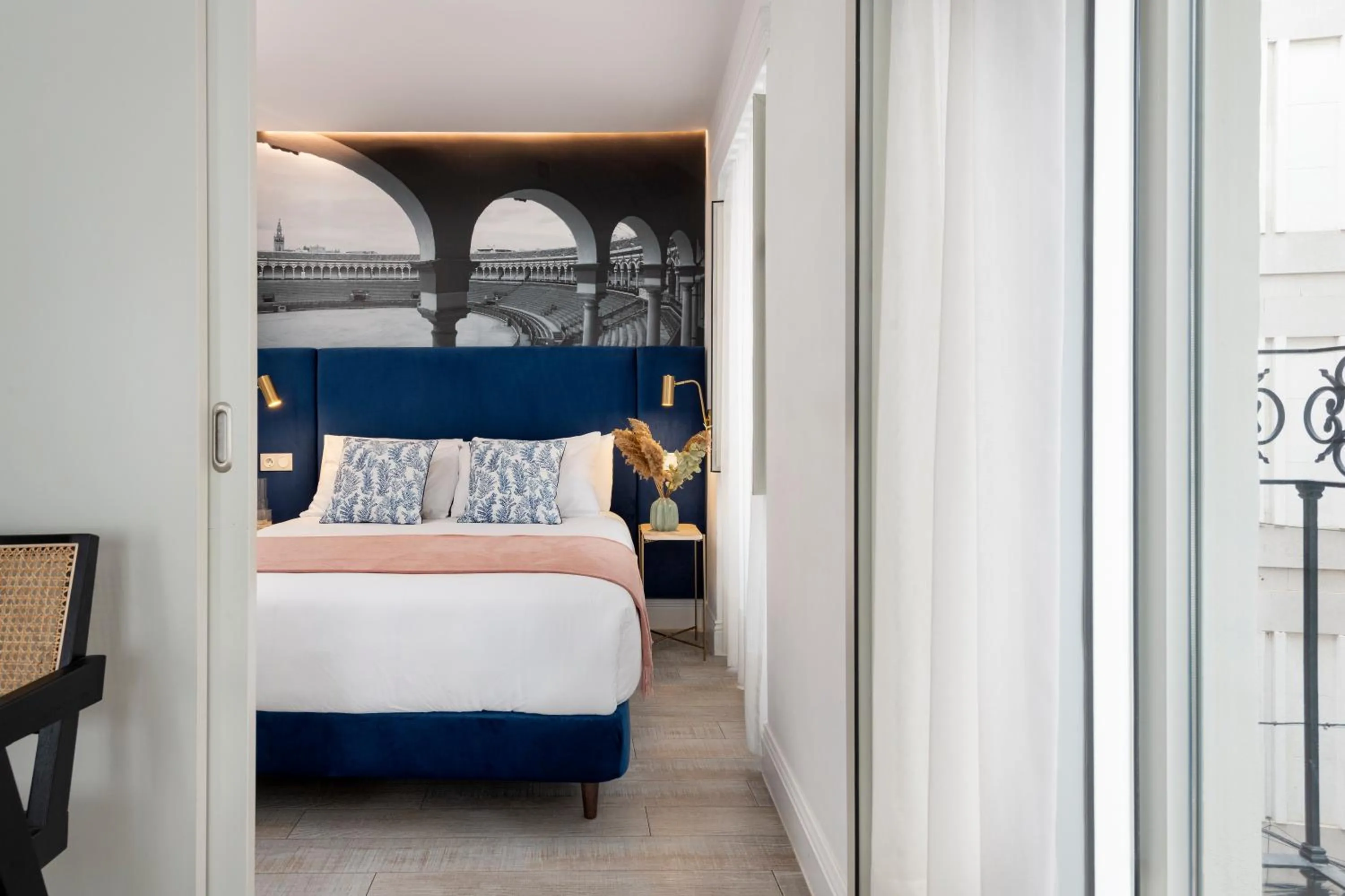 Bedroom, Bed in Apartamentos Sevilla Centro