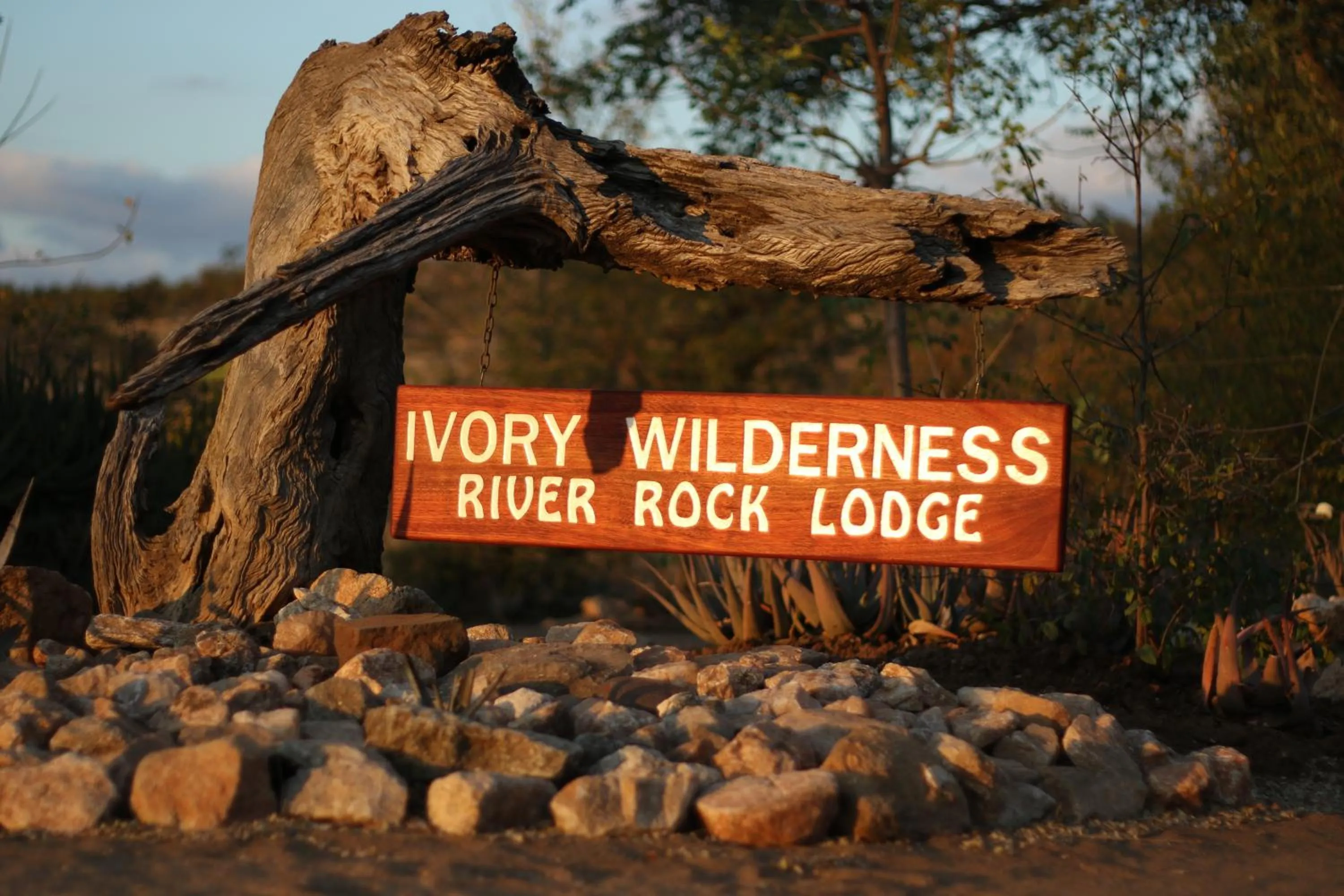 Ivory Wilderness River Rock Lodge