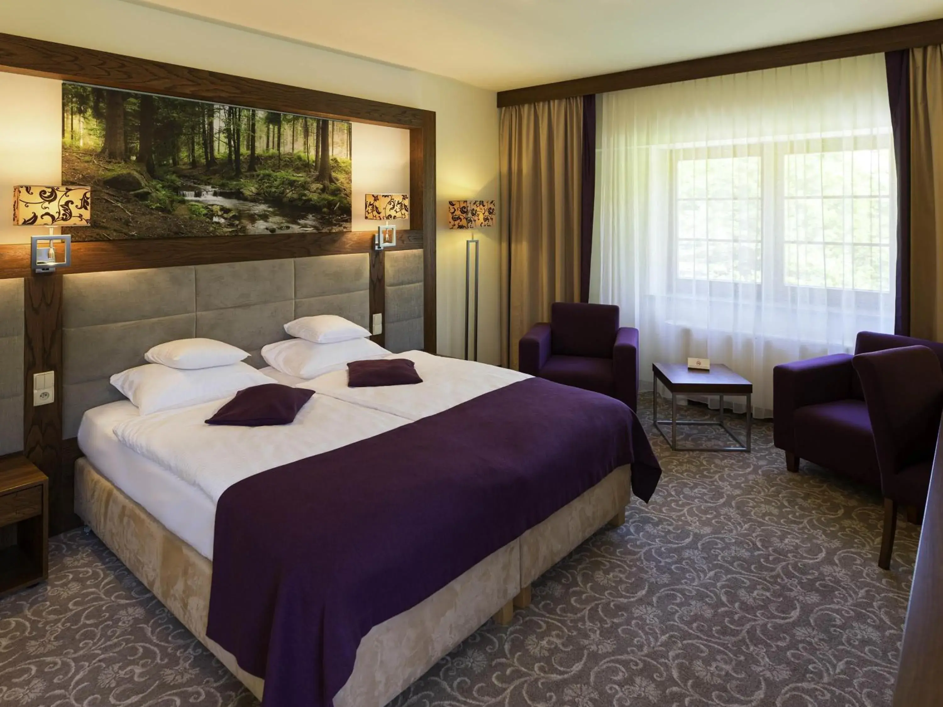 Superior Room with 2 Connecting Zip Beds and Sofa in Hotel Mercure Krynica Zdrój Resort&Spa Superior Room with 2 Connecting Zip Beds and Sofa in Hotel Mercure Krynica Zdrój Resort&Spa