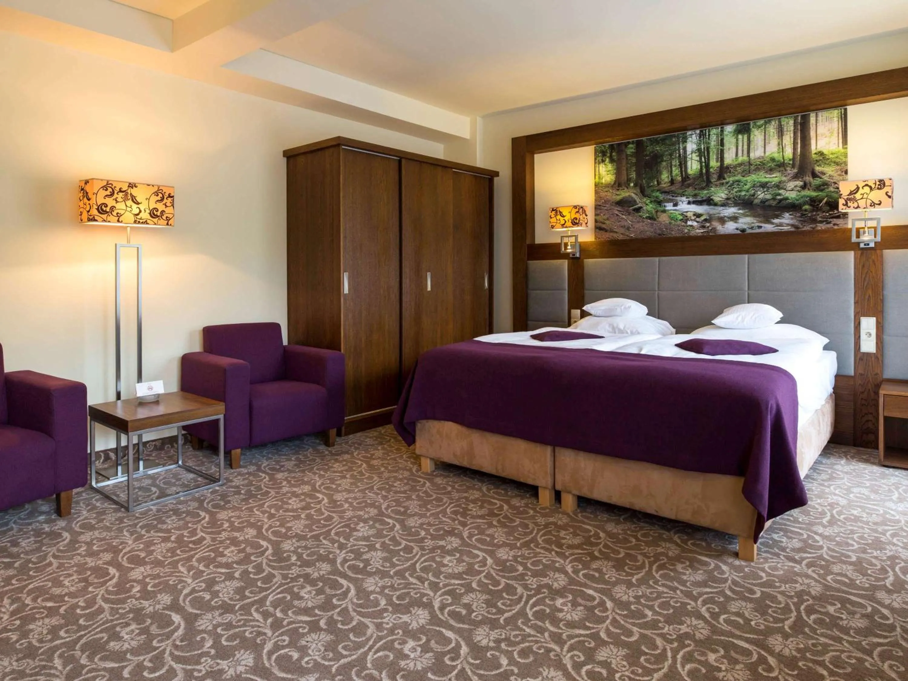 Privilege Room with 2 Connecting Zip Beds in Hotel Mercure Krynica Zdrój Resort&Spa