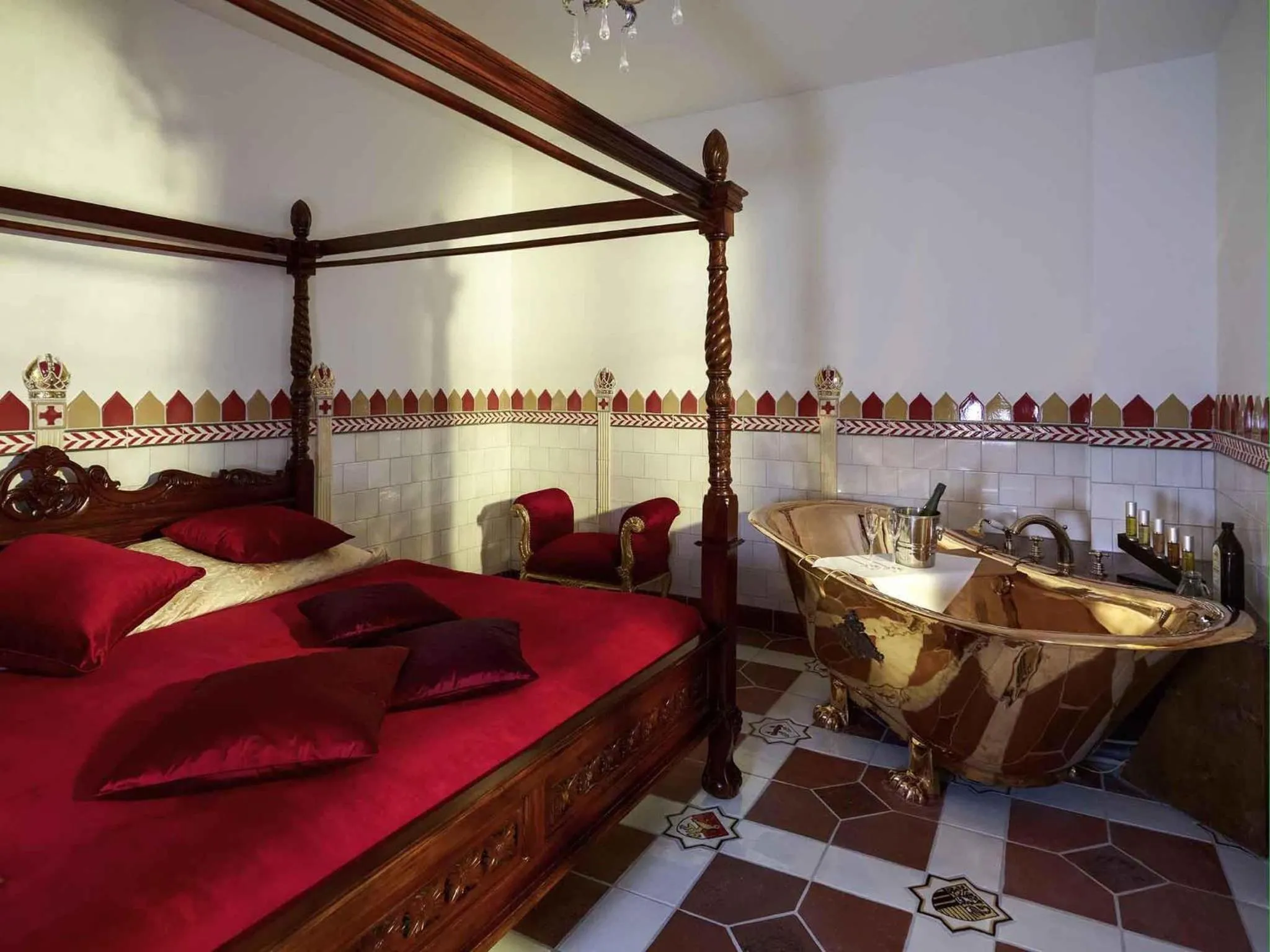 Spa and wellness centre/facilities, Bed in Hotel Mercure Krynica Zdrój Resort&Spa