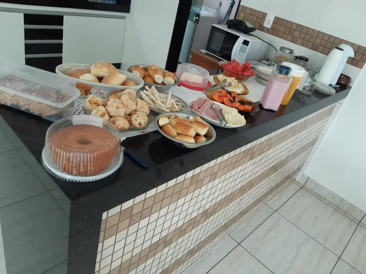 Breakfast in POUSADA LIMAS SUITES