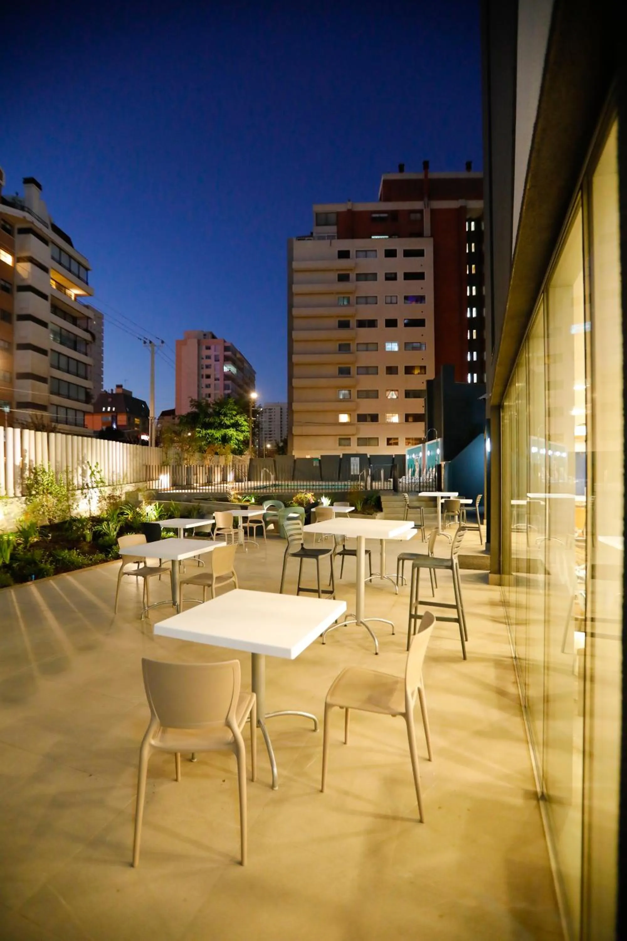Patio in Hotel Diego de Almagro Viña del Mar