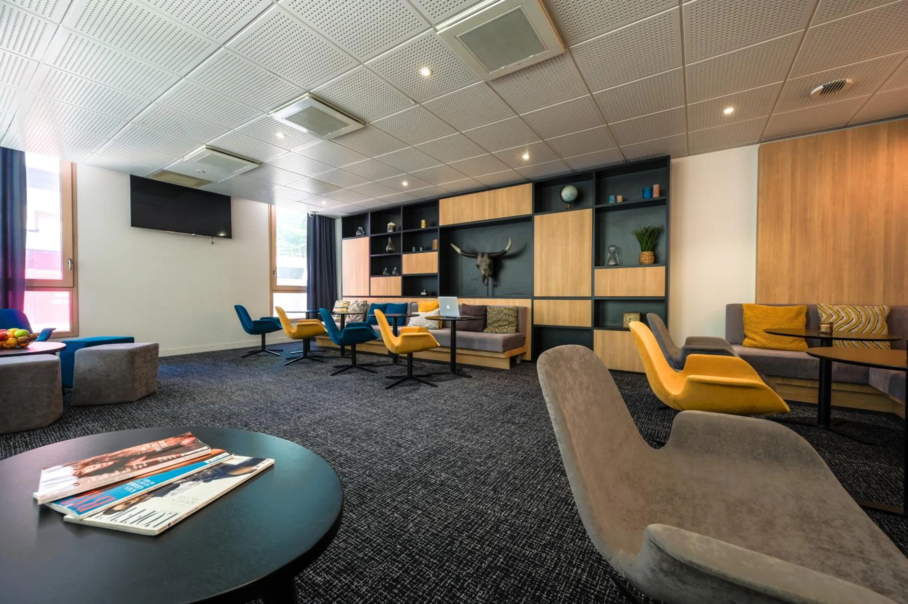 Lobby or reception in Nemea Appart Hotel So Cloud Lyon Gare Part-Dieu